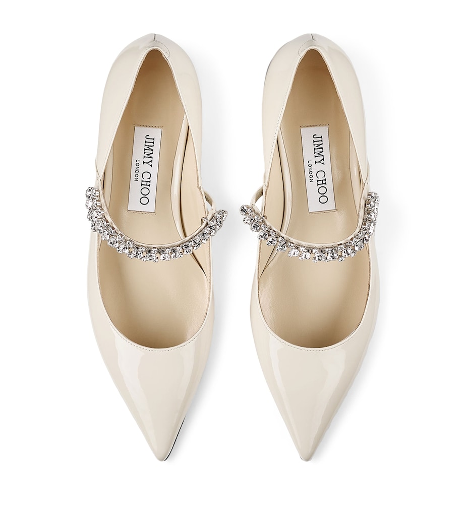 Bing 25 Patent Leather Ballet Flats LINEN Image 2