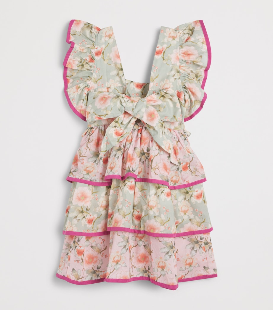 Olga Valentine Cotton Blossom Tilly Dress (2-9 Years) Petal/blossom Image 2