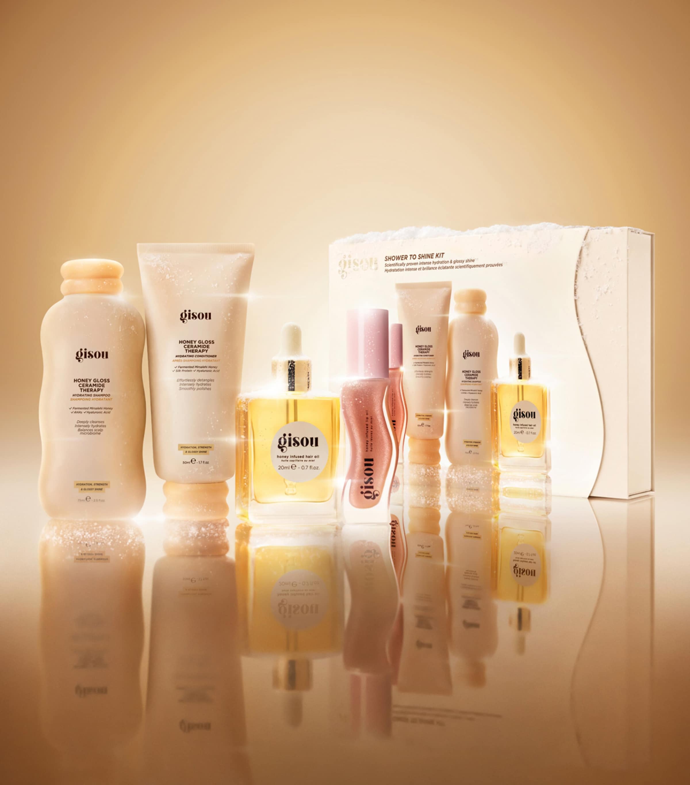 Gisou Shower to Shine Gift Set | Harrods US