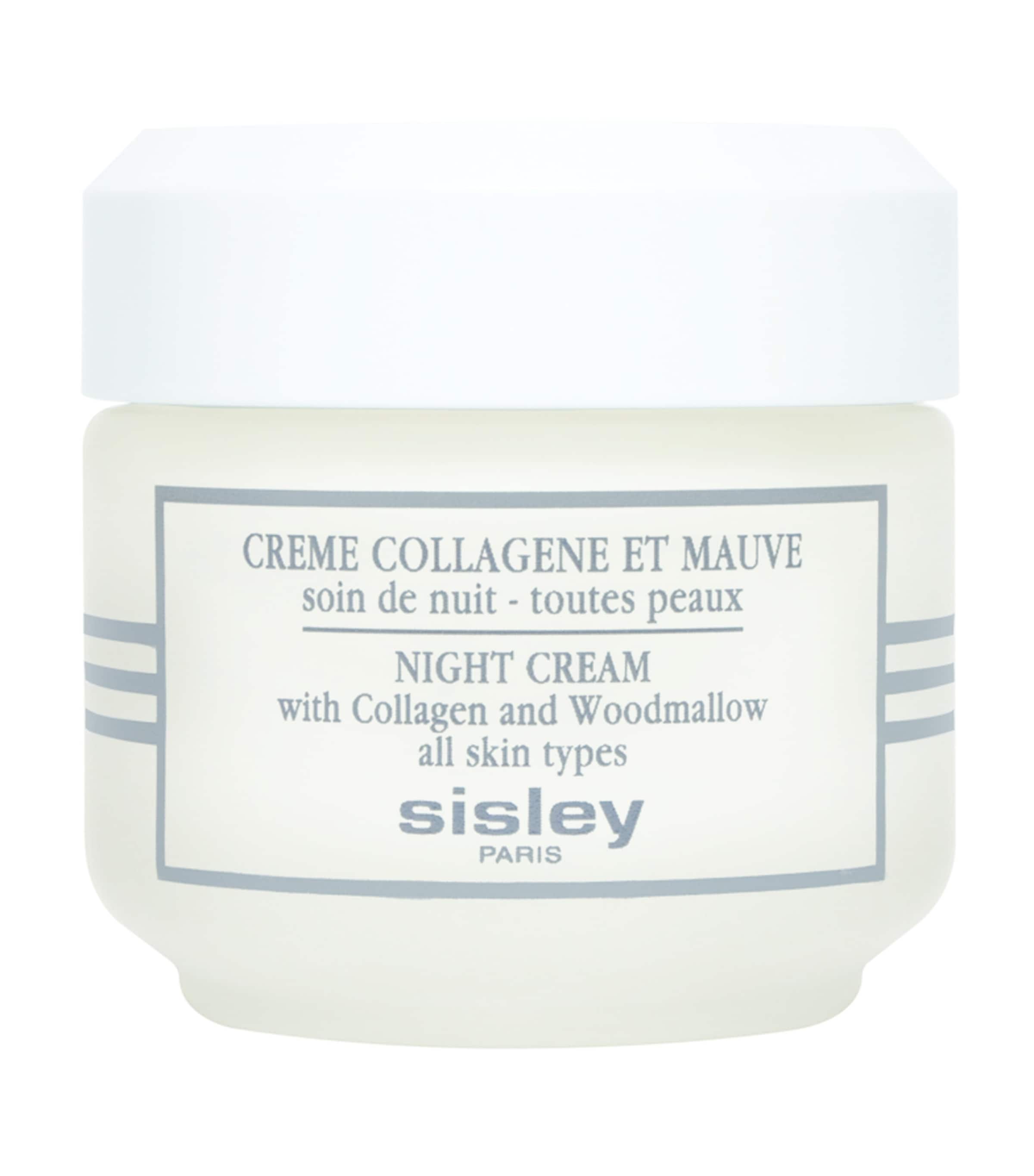 Sisley Night Cream With Collagen And Woodmallow | Skincare | Moisturisers | Night Creams | Designers | Sisley