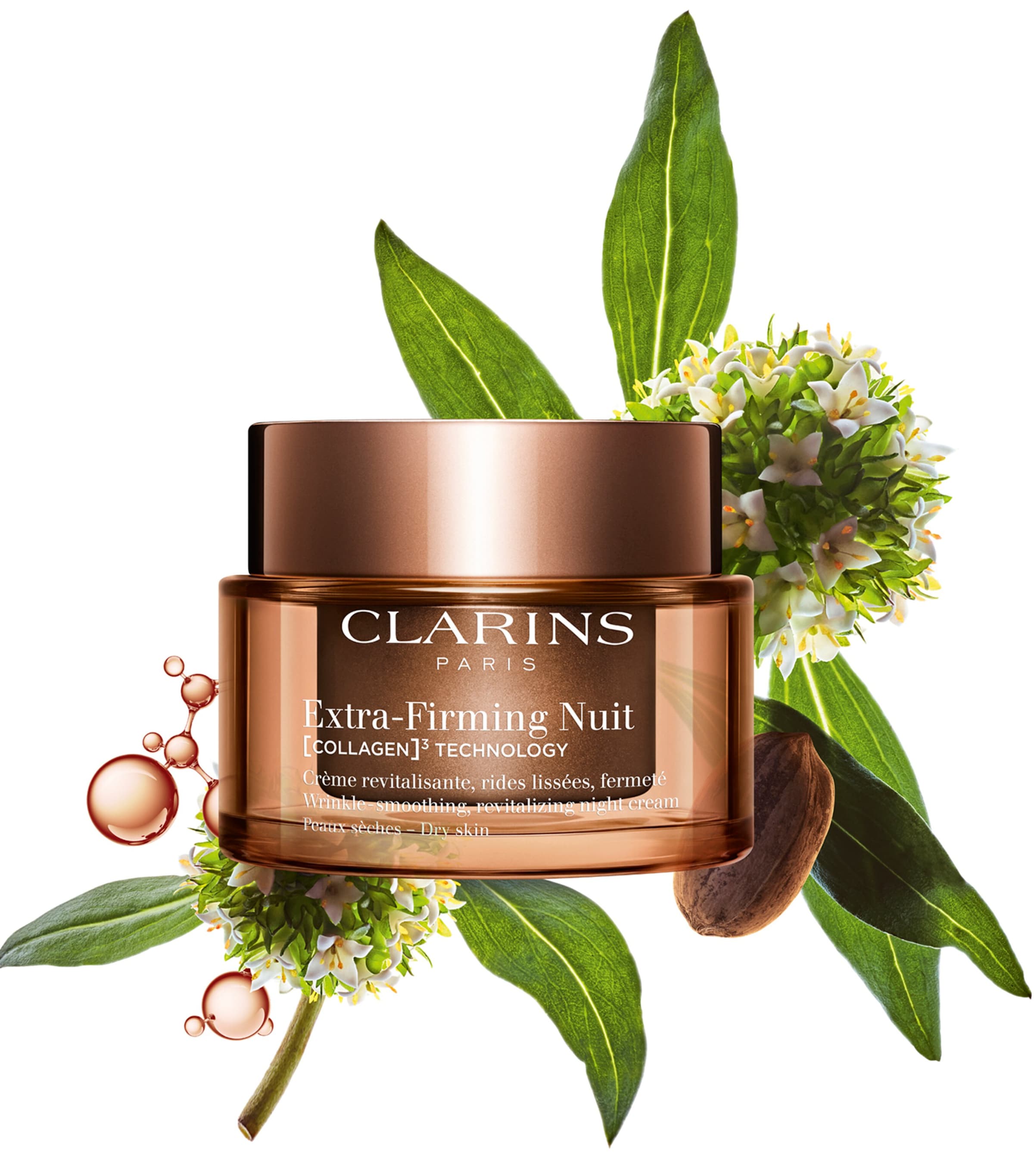 Extra-Firming Night Cream - Dry Skin (50ml) NO COLOUR Image 2