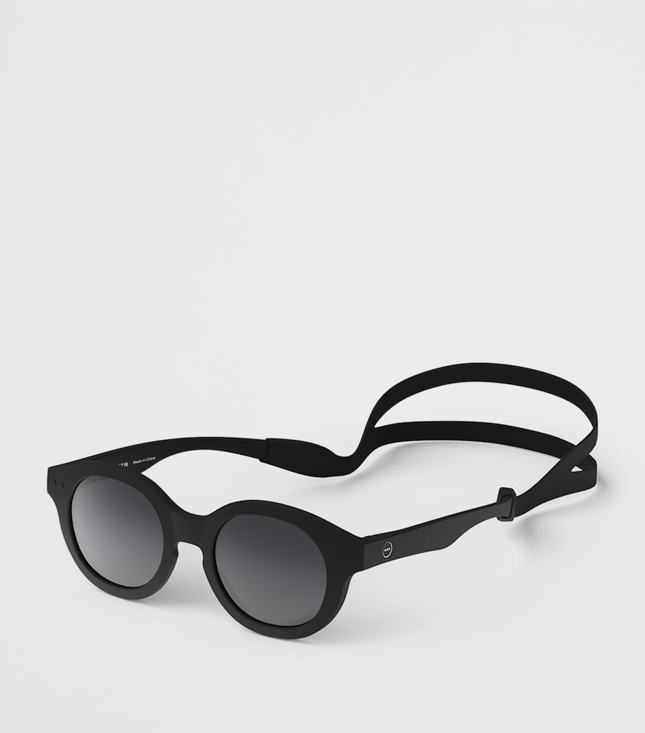 Round Sunglasses (3-5 Years) BLACK Image 2