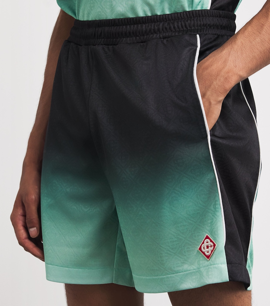 Monogram Jacquard Football Shorts GRADIENT Image 6