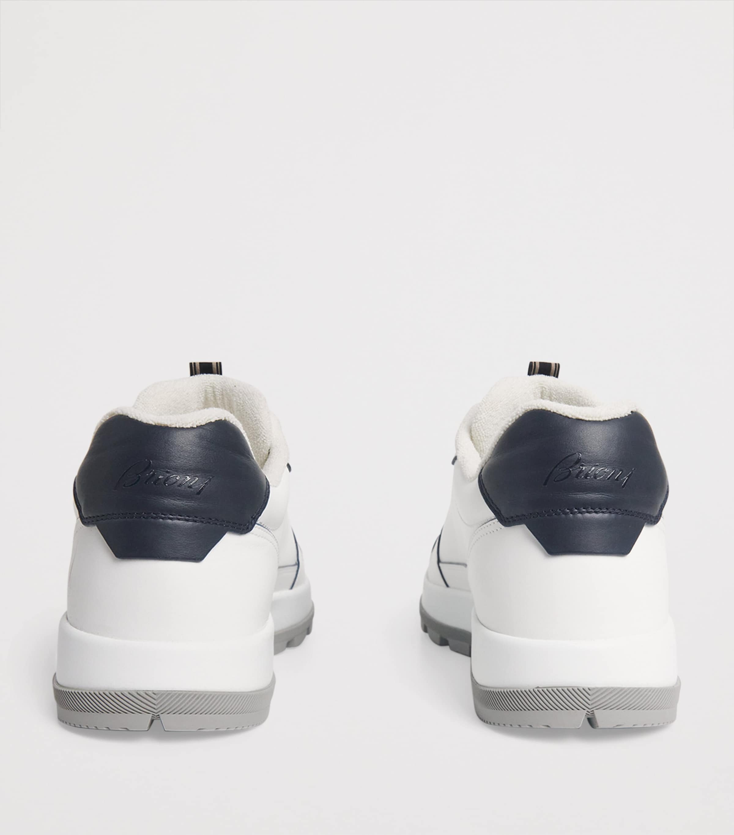 Leather Crossing Sneakers 9040 Image 4