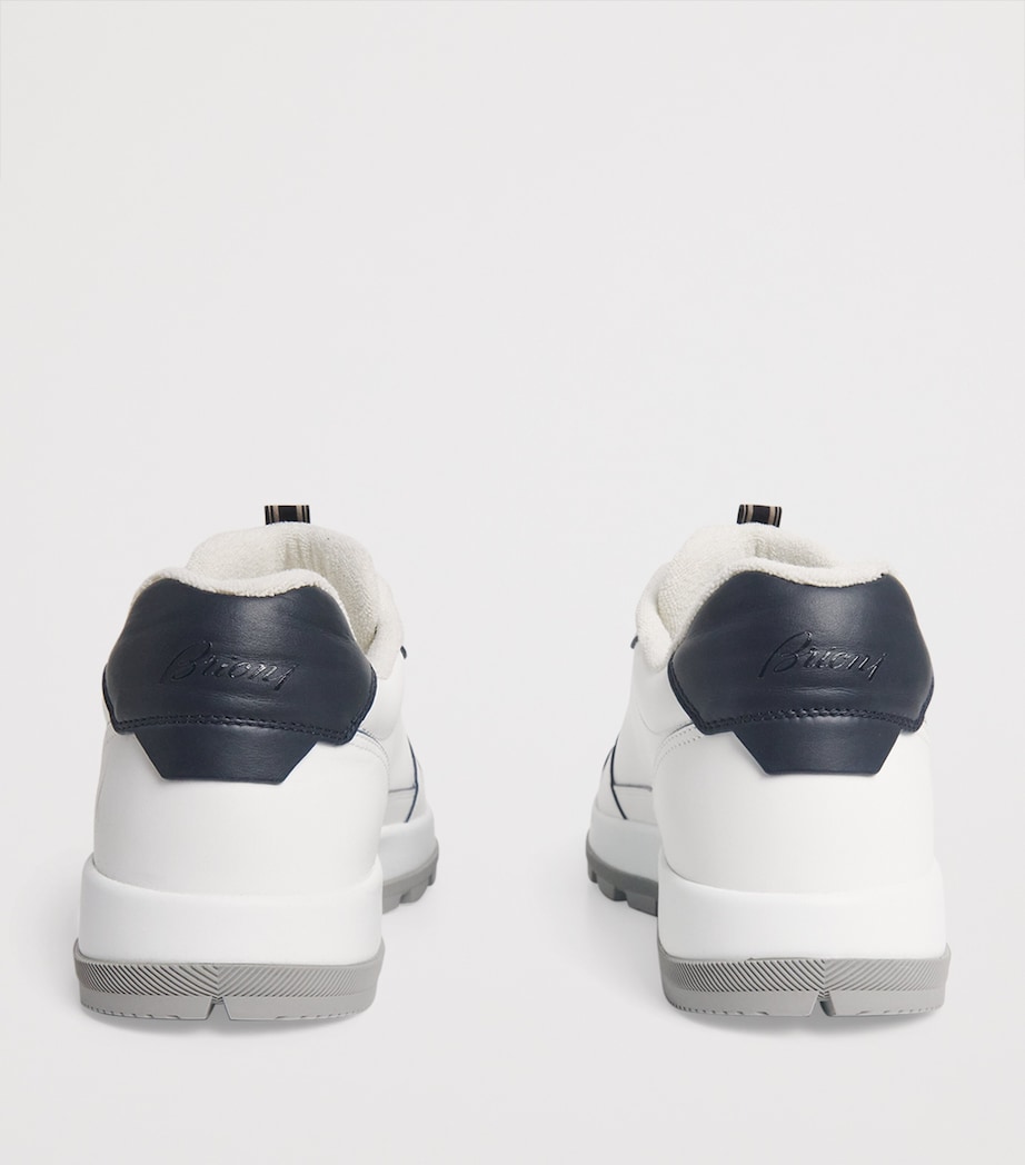 Leather Crossing Sneakers 9040 Image 4