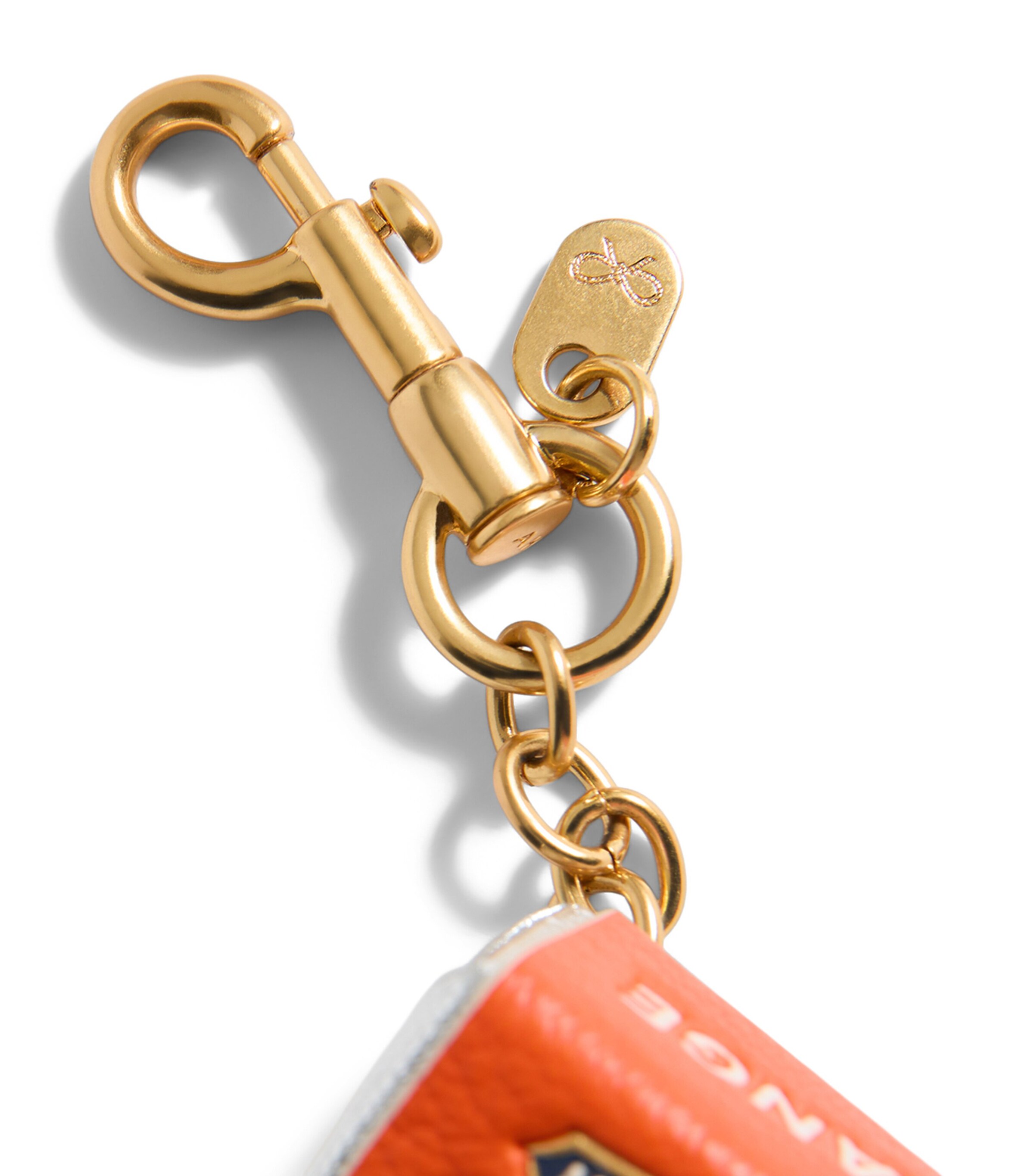 Leather McVitie's Club Orange Charm CLEMENTINE Image 3