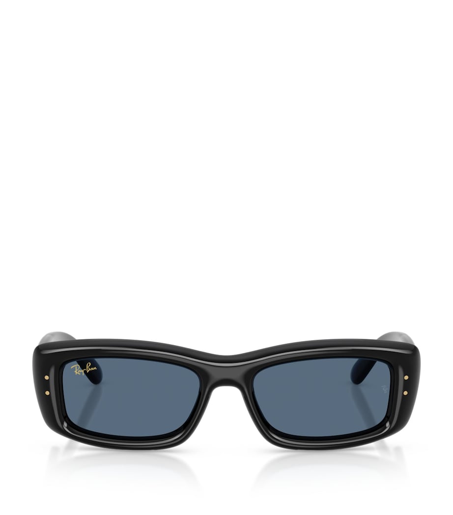 Ray-Ban Kiliane Puffer Rectangle Sunglasses Black Image 1