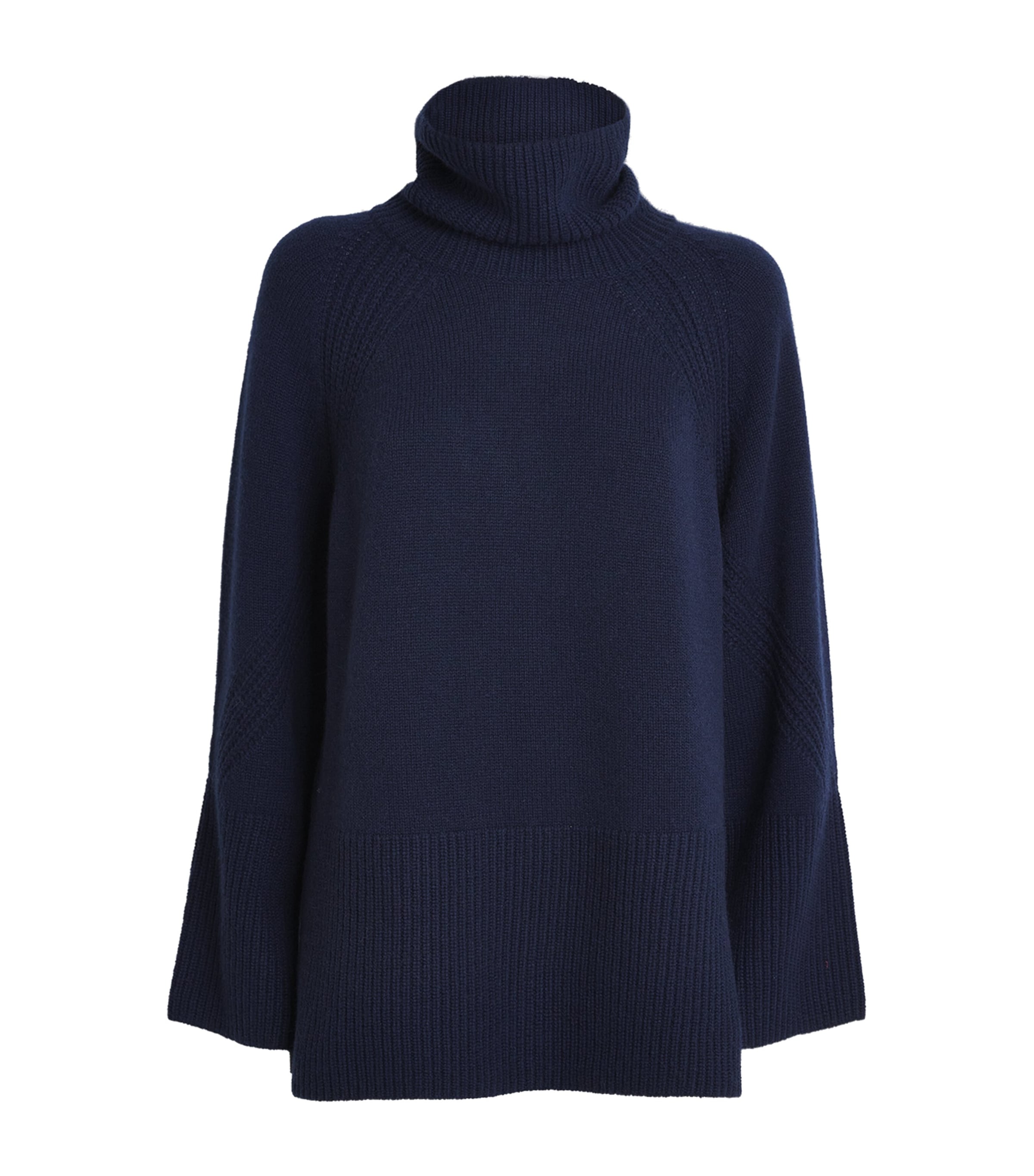 Cashmere Loftus Rollneck Sweater INDIGO Image 1