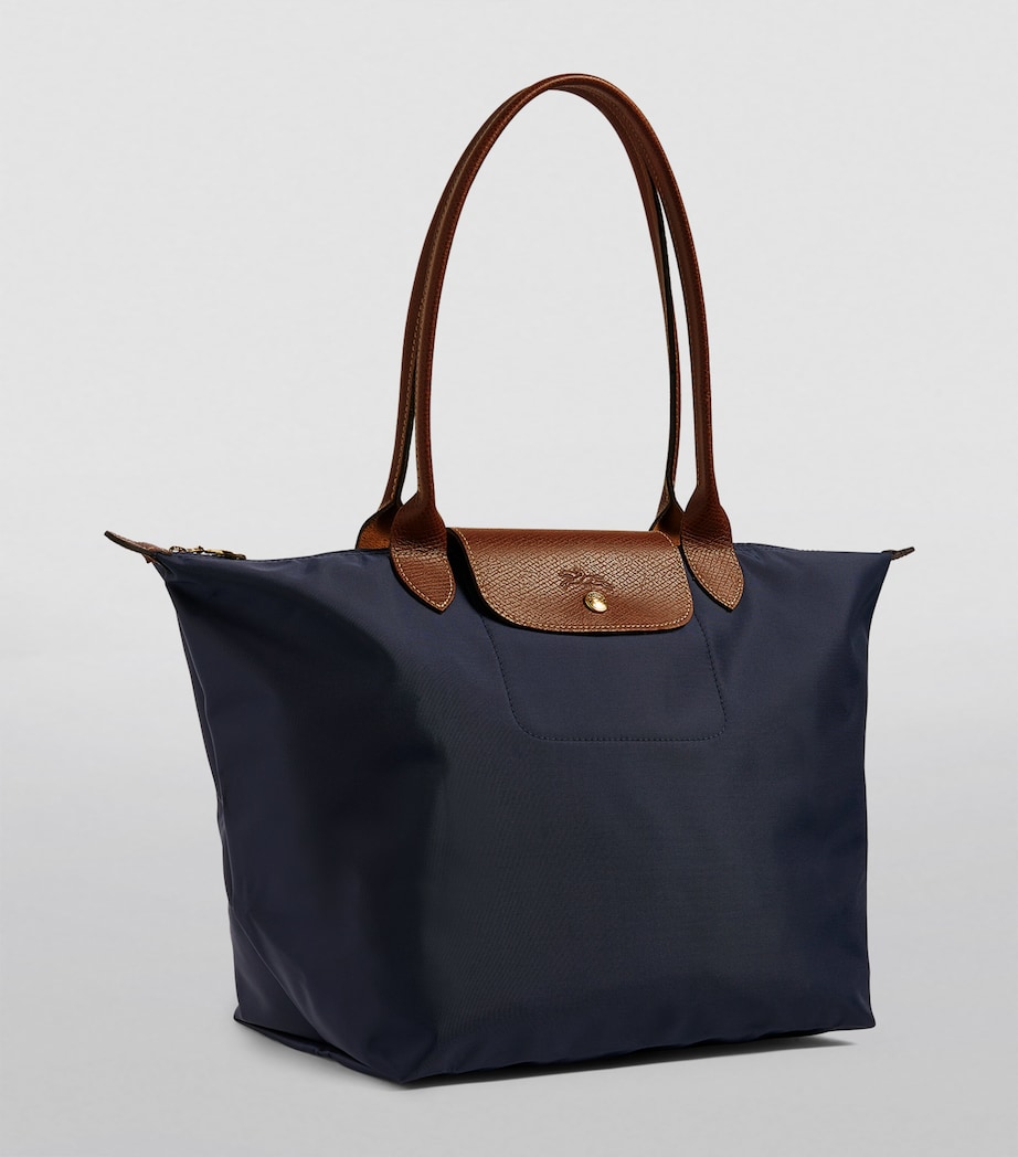 Large Le Pliage Original Tote Bag P68 NAVY Image 3