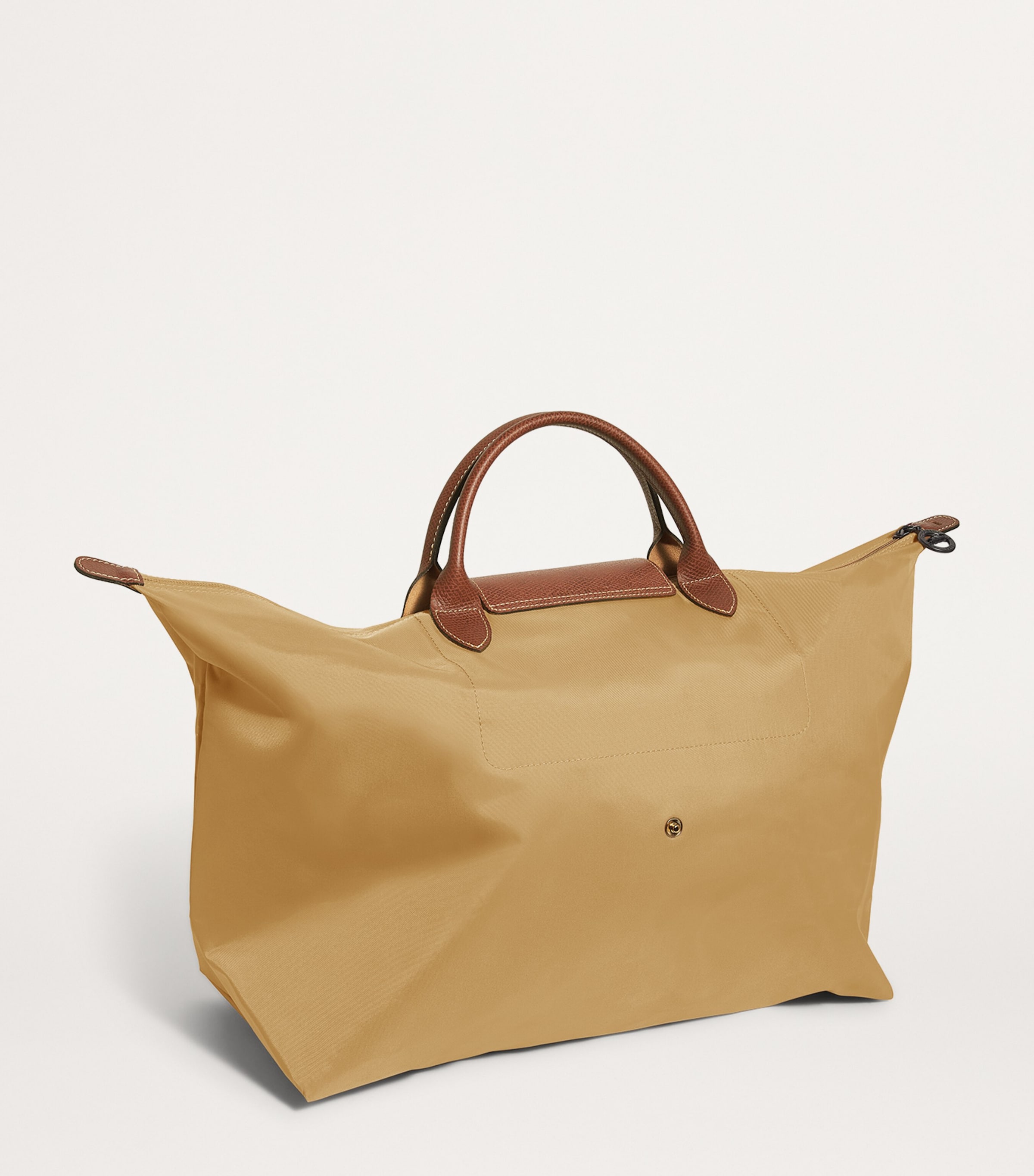 Small Le Pliage Original Travel Bag P86 BEIGE Image 3