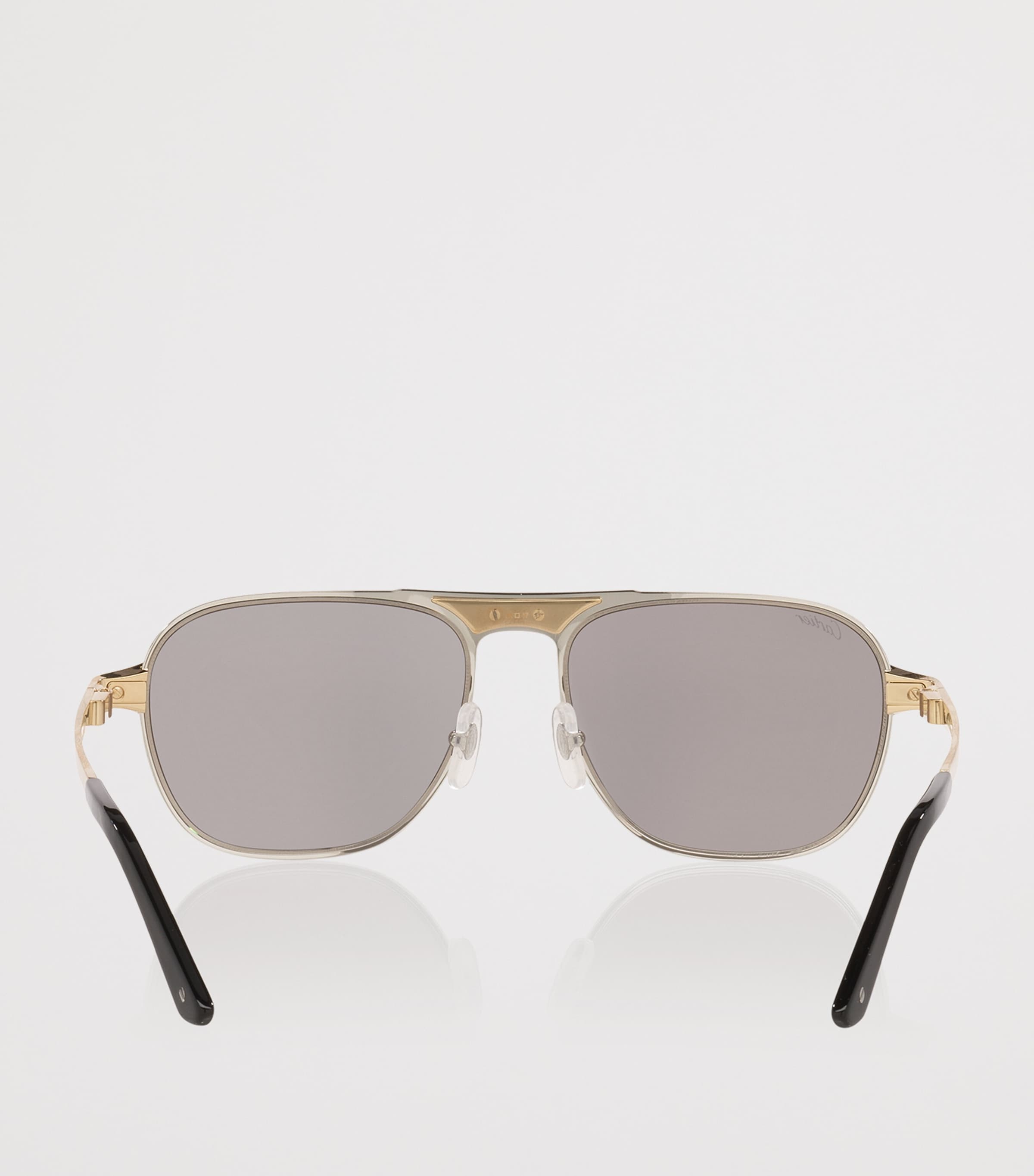 Rectangular Aviator Sunglasses 4100V1 Image 4