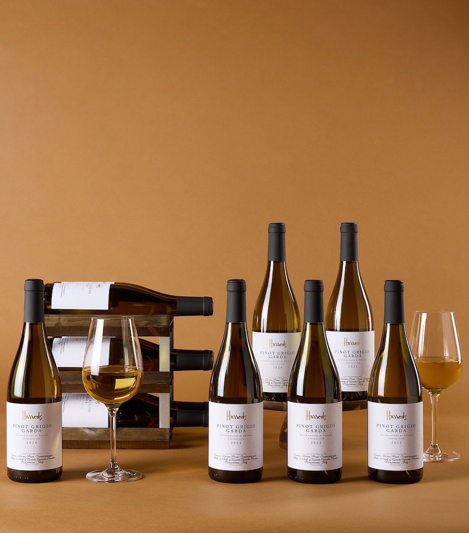 Harrods Pinot Grigio Wine Case (12 Bottles) - Lombardy, Italy Image 1