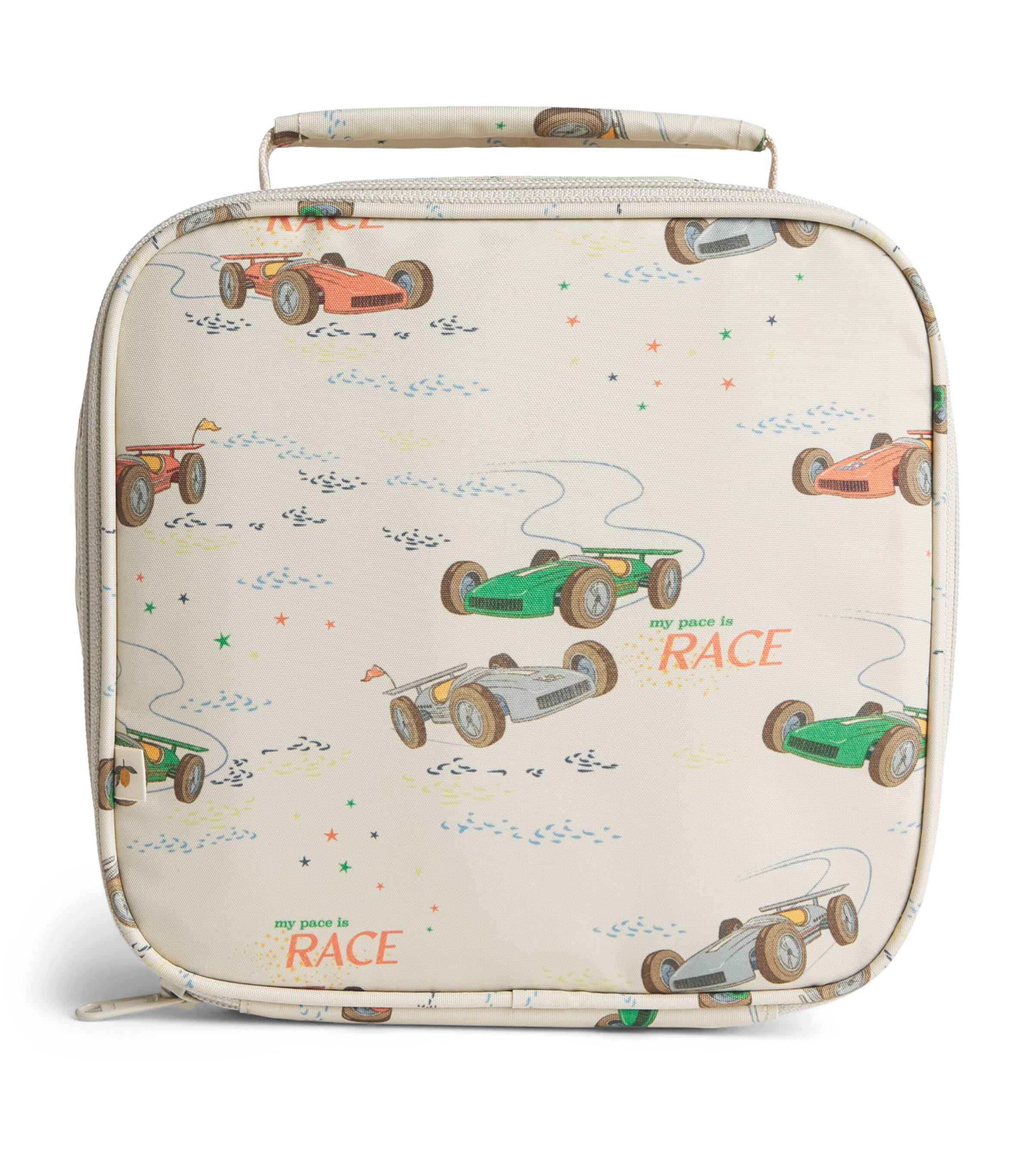 KONGES SLOJD Car Print Thermo Clover Lunch Bag Prix