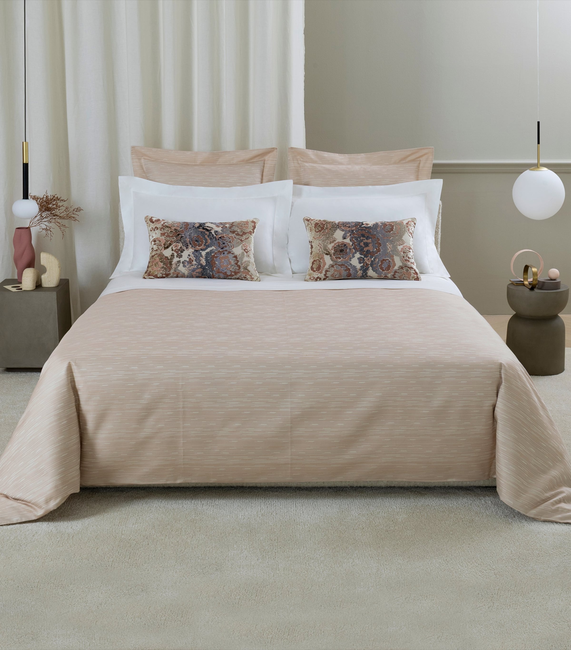 Frette Collector Decorative Cushion (40cm x 60cm) Misty Blush Image 5