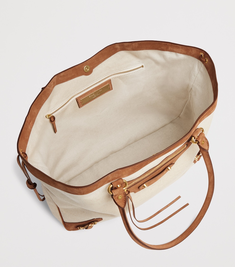 Balenciaga Womens Le City Beach Tote Bag Image 5