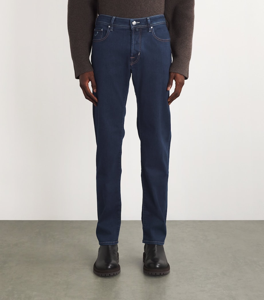 JACOB COHËN Mens Bard Slim Jeans Image 3