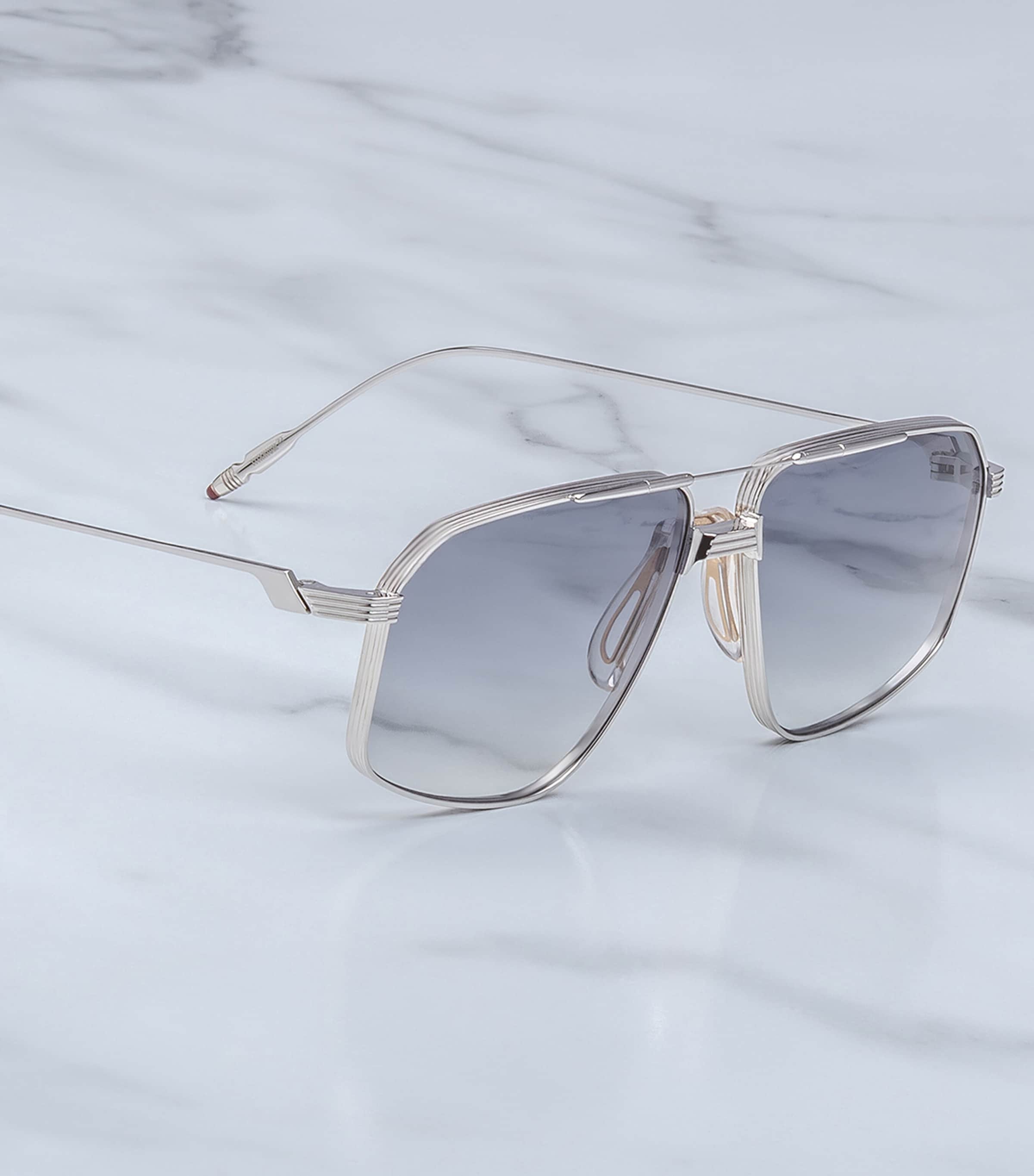 Jacques Marie Mage Metal Jagger Sunglasses Charcoal Image 2