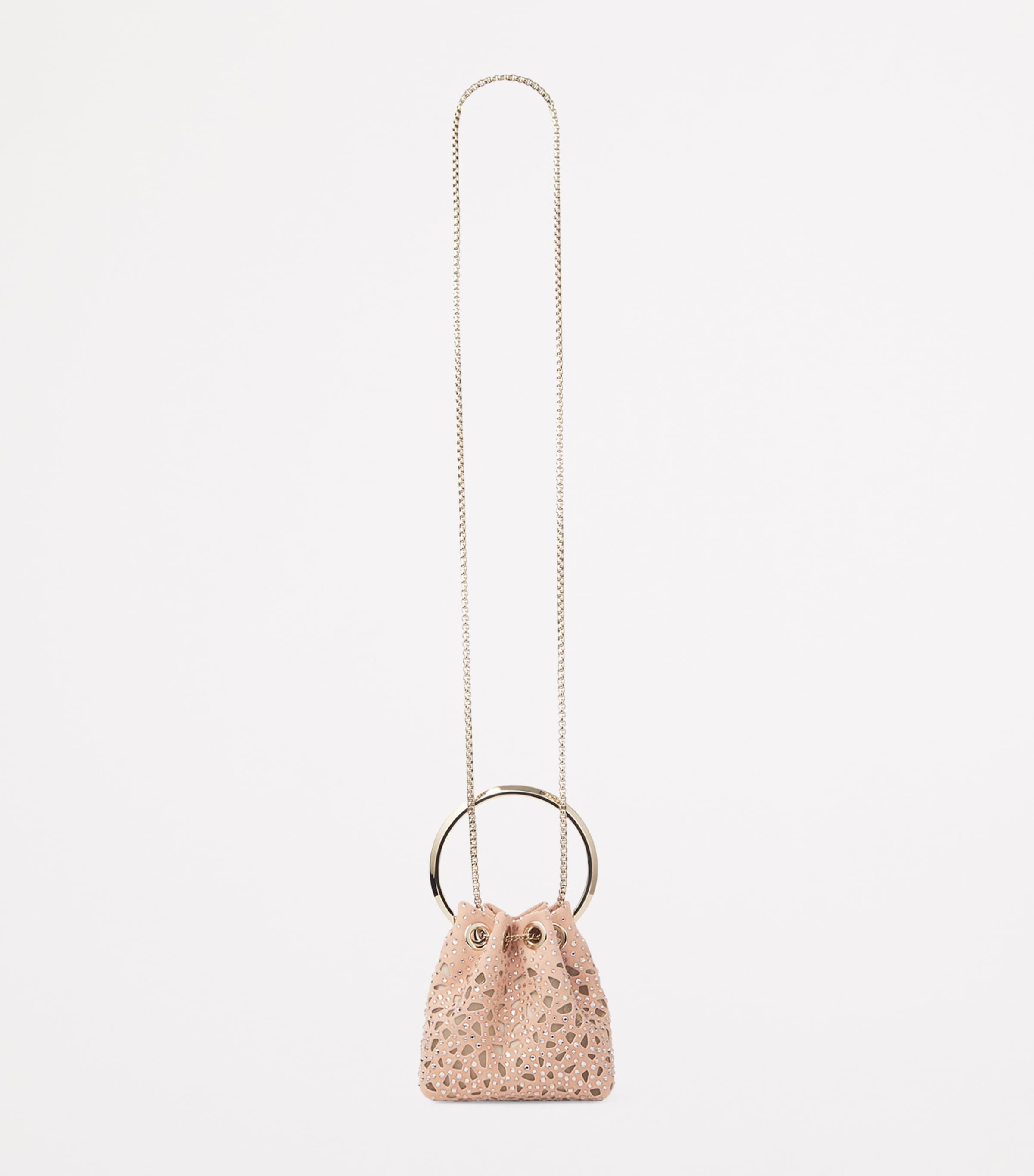 Micro Bon Bon Leather Top-Handle Bag MACARON/LIGHT GOLD Image 4