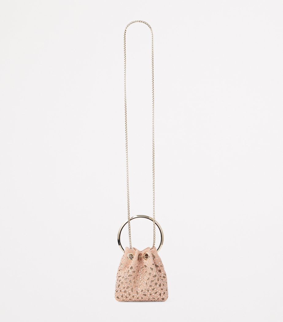 Micro Bon Bon Leather Top-Handle Bag MACARON/LIGHT GOLD Image 4