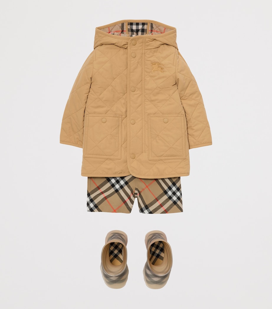 Quilted EKD Coat (6-24 Months) SAND Image 4