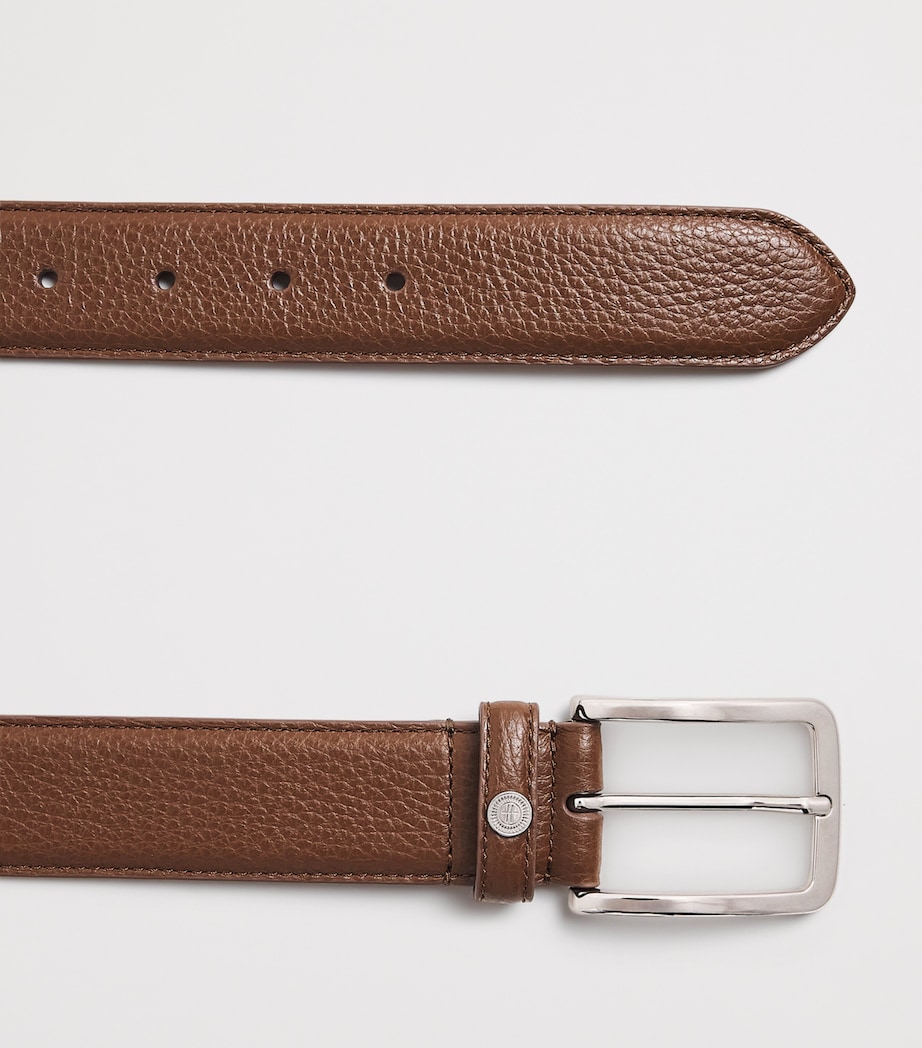 Harrods Leather Belt Brown Image 4