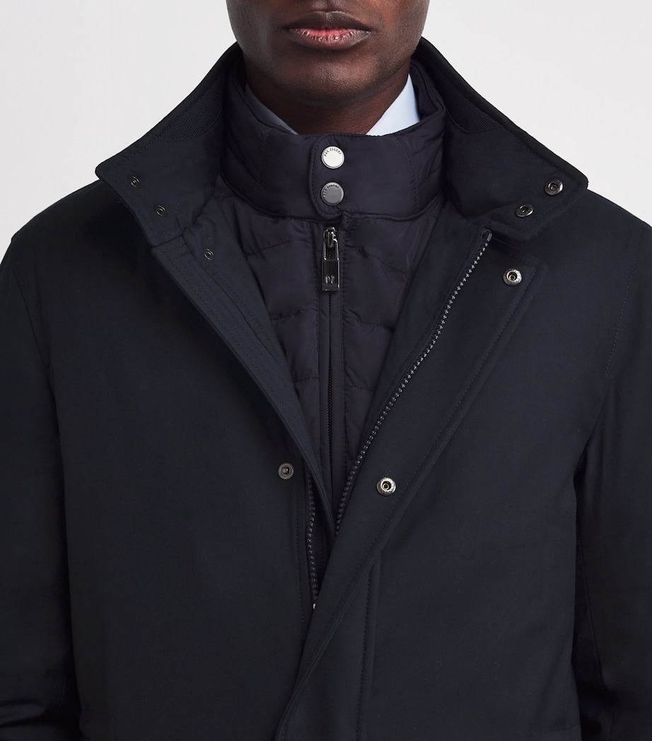 Double-Layer Technical Field Jacket 01 BLUE NAVY Image 6