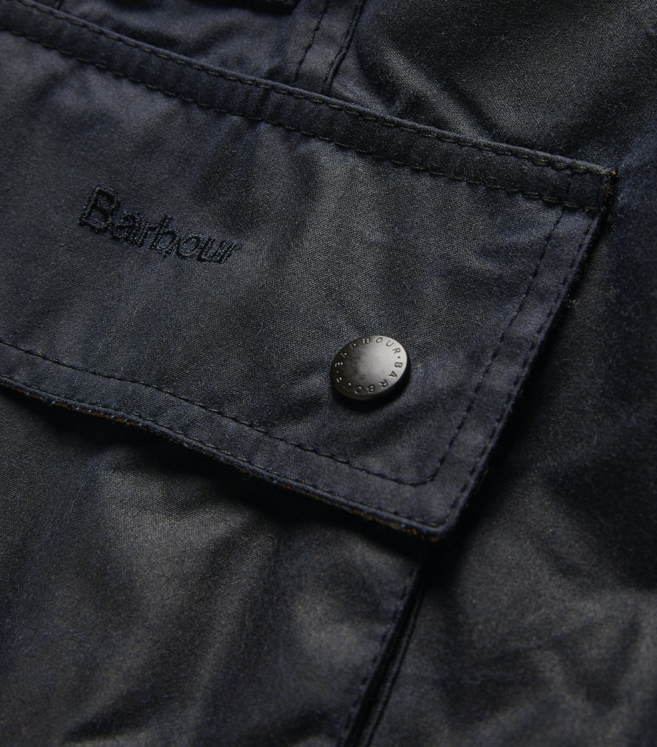 Beadnell Waxed Jacket NAVY Image 5