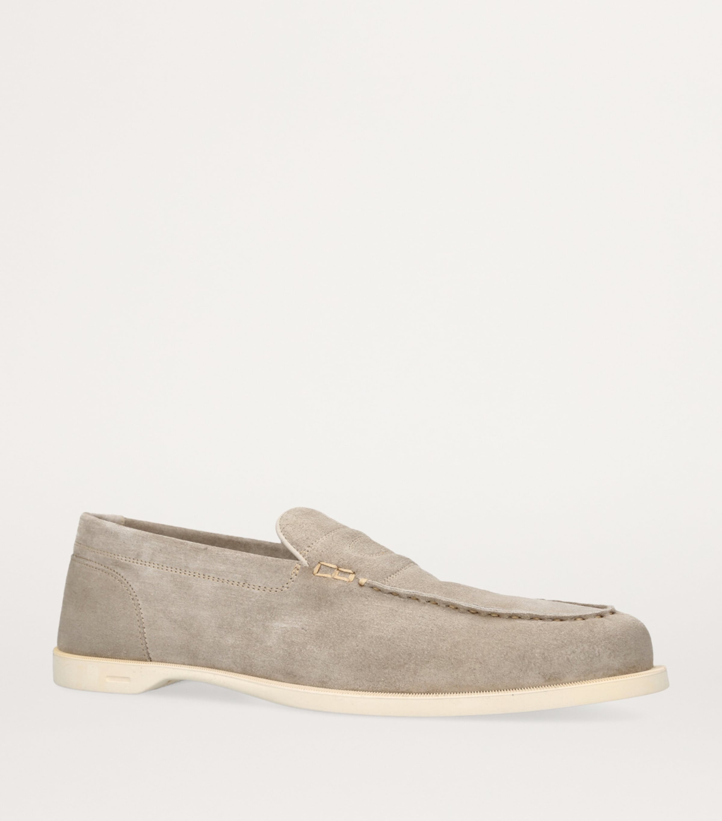 Suede Pace Loafers GREY/DARK Image 3
