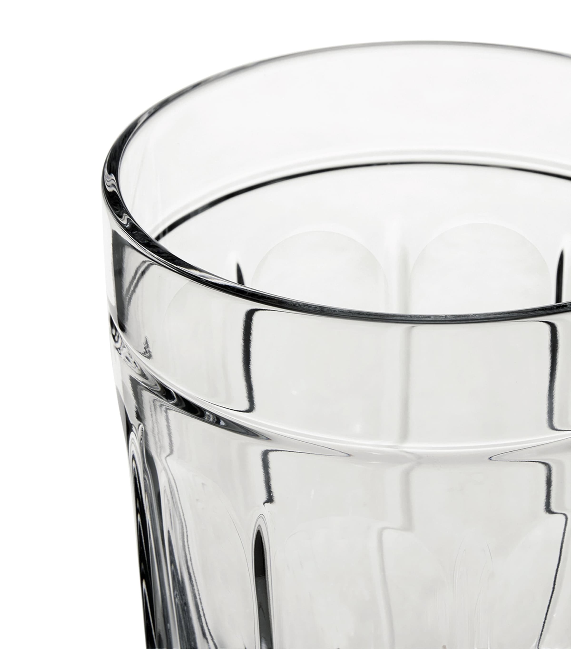 Crystal Glass Coraline Vase (27.5cm) CLEAR GLASS Image 3