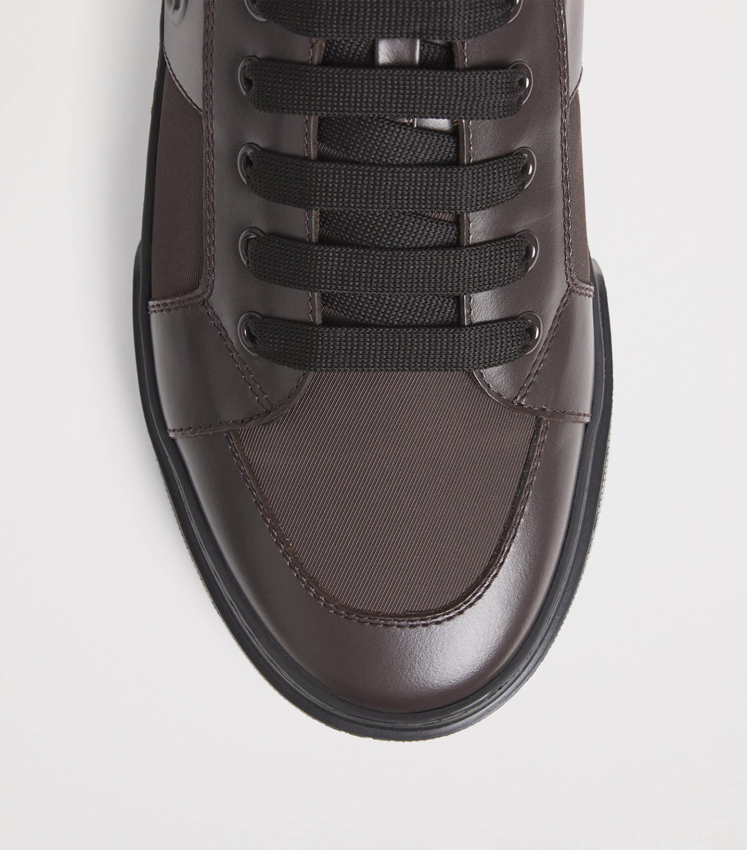 Leather Logo Sneakers M6214 Image 5