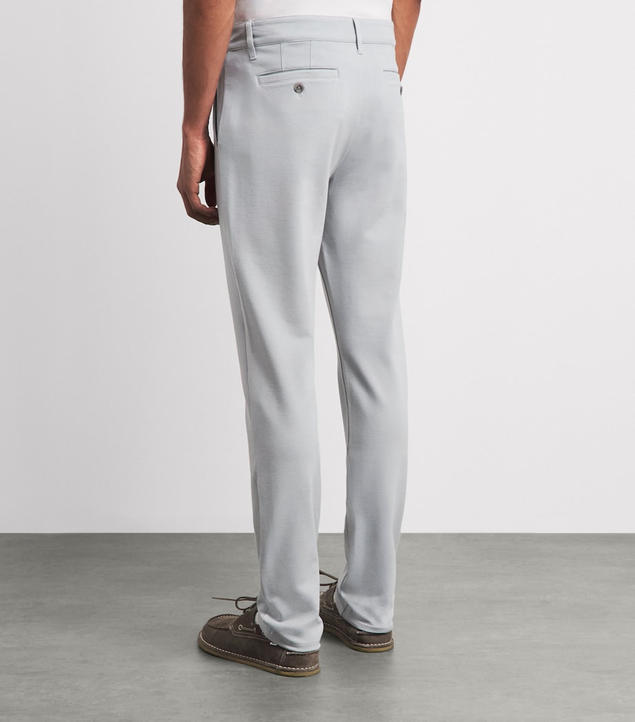 PAIGE Mens Stafford Slim Trousers Bristol Blue Image 5