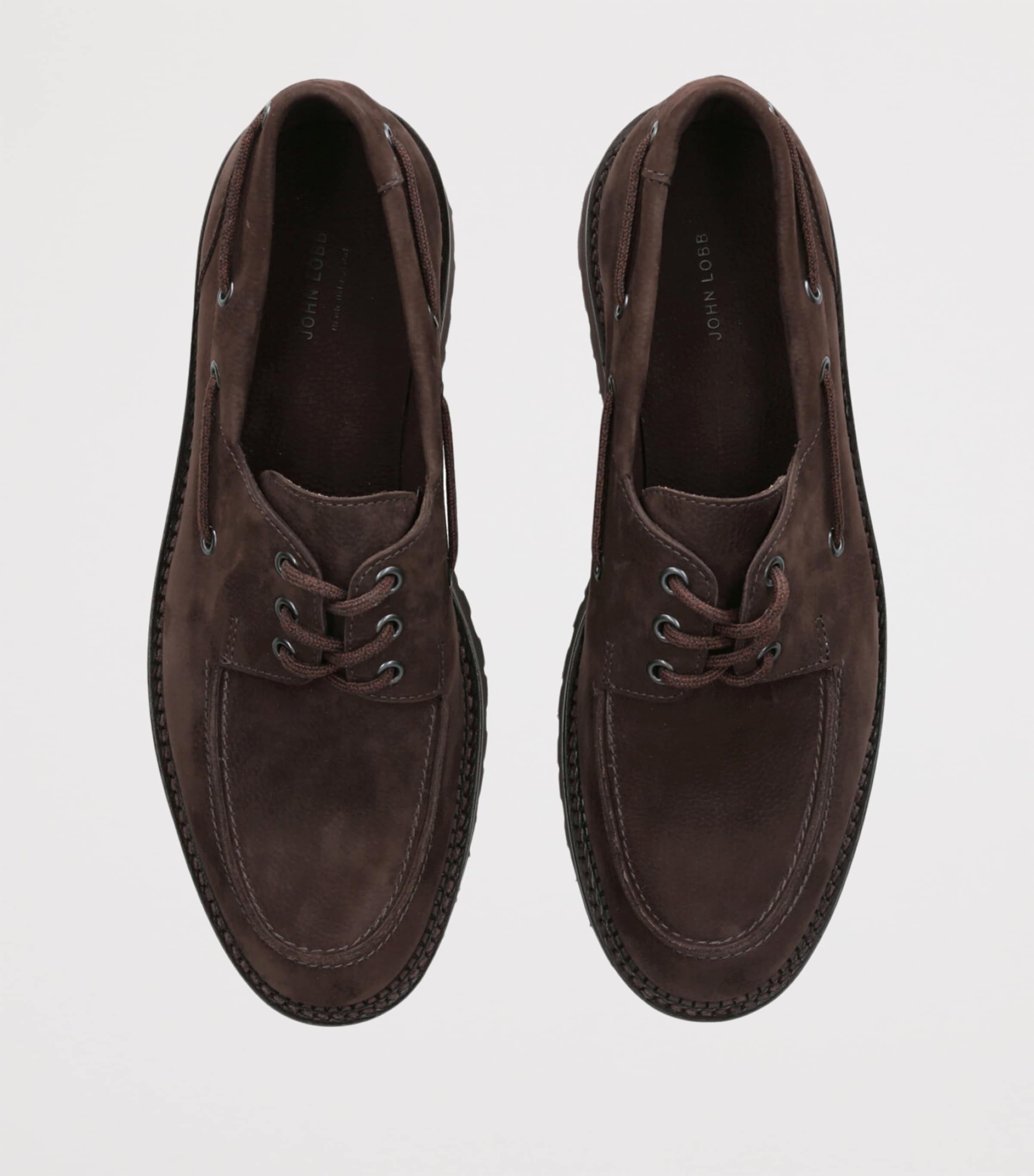 Suede Tide Boat Shoes BROWN/OTH Image 4