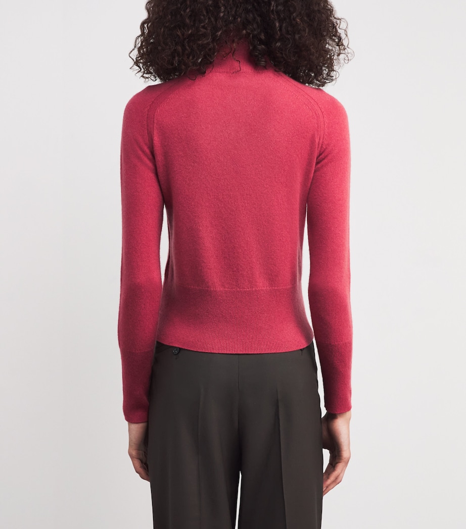 Cashmere Oxna Funnel-Neck Sweater MULBERRY Image 4