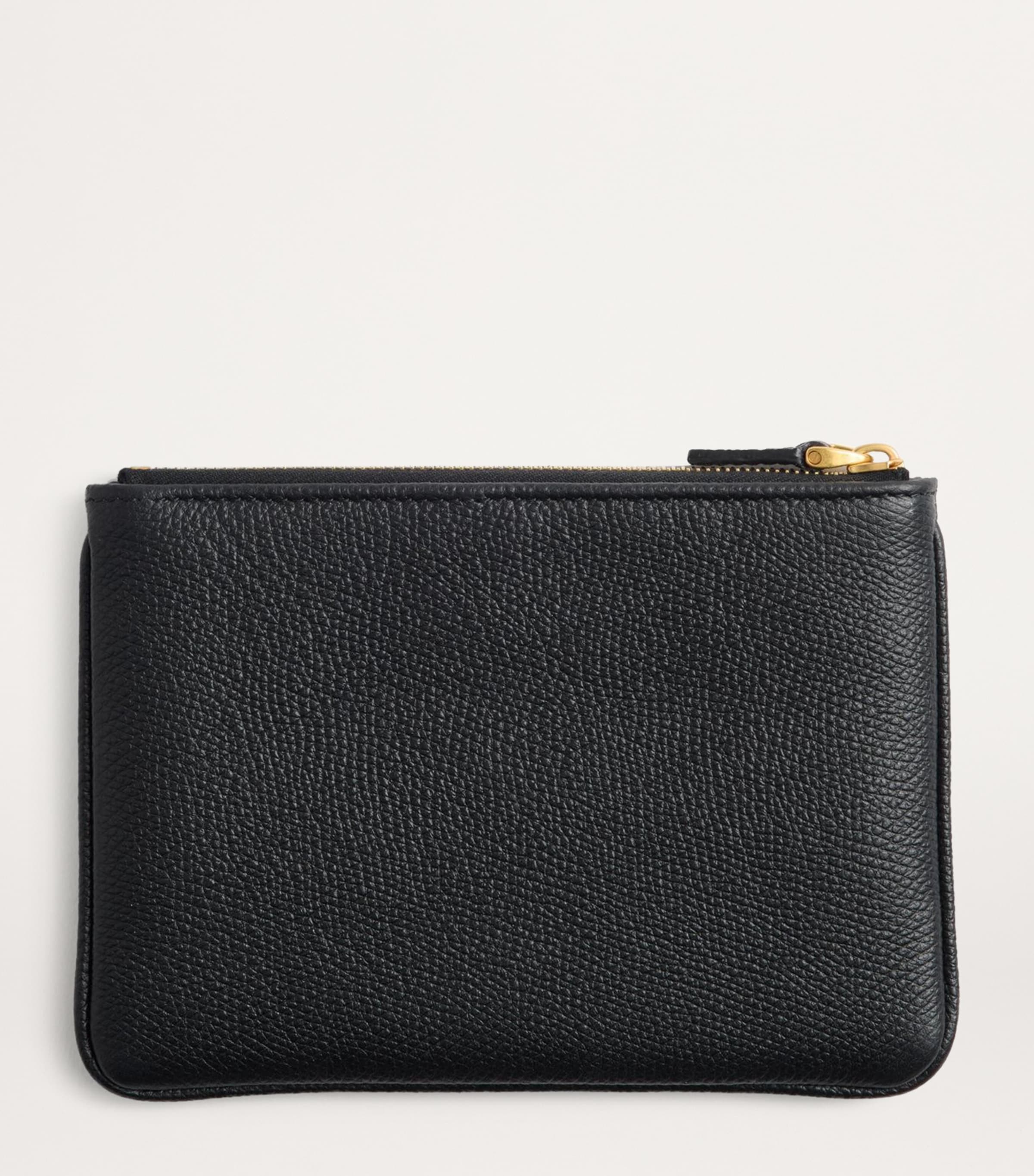 Valentino Garavani Leather VLogo Signature Pouch Image 2