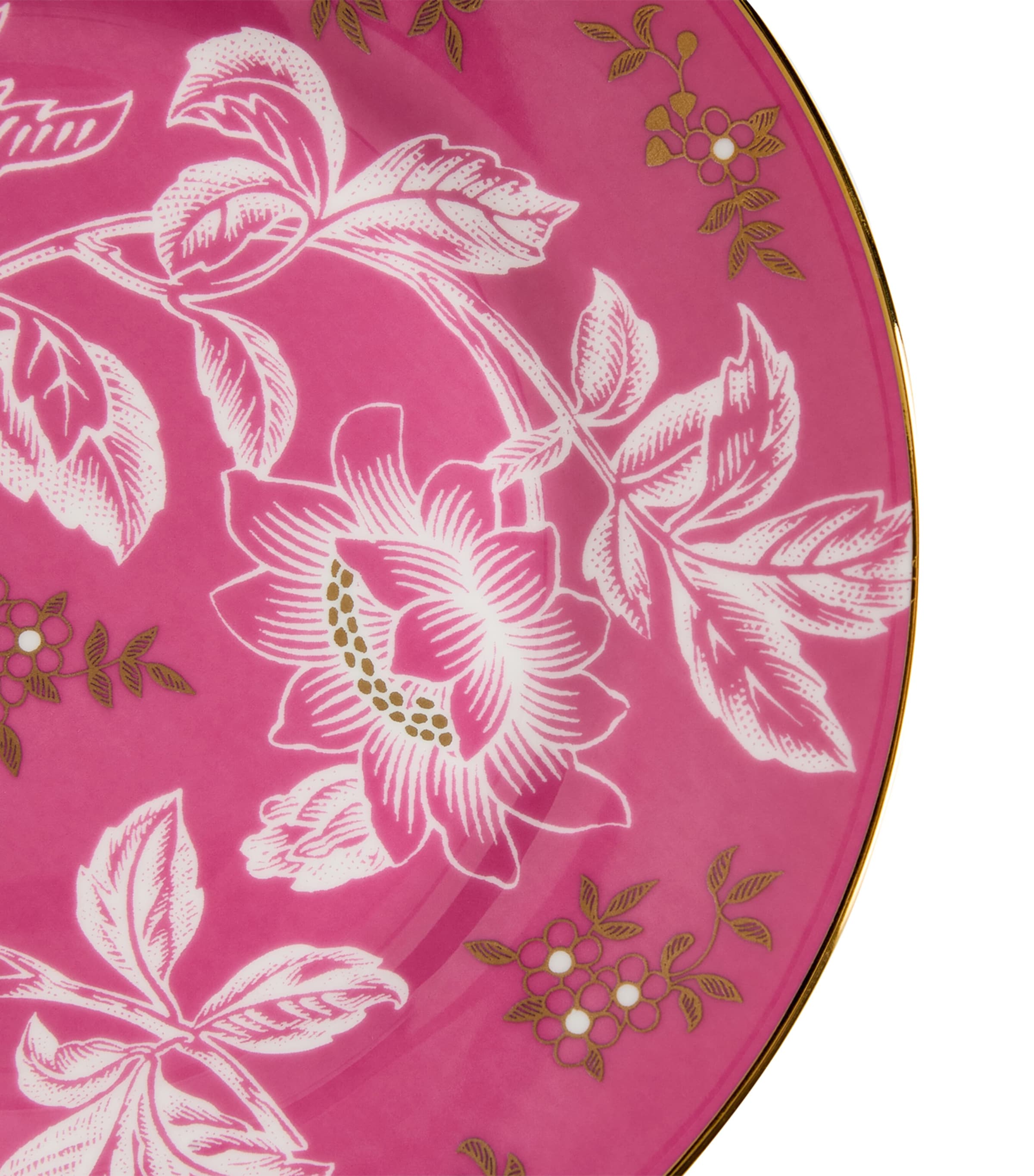 Wonderlust Pink Tonquin Plate (20.5cm) PINK Image 5