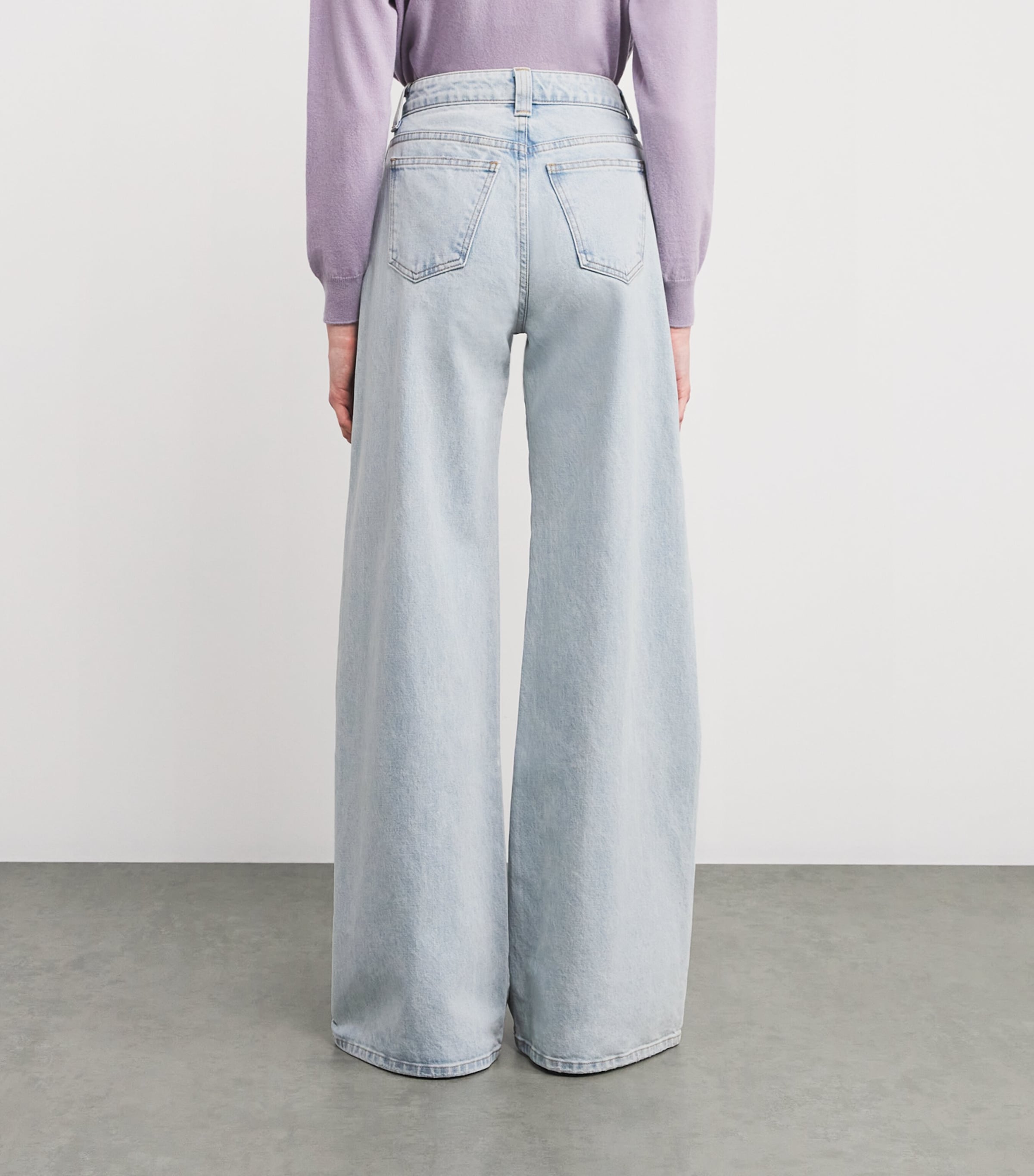 Dane High-Rise Wide-Leg Jeans 037 SHELBURNE Image 4