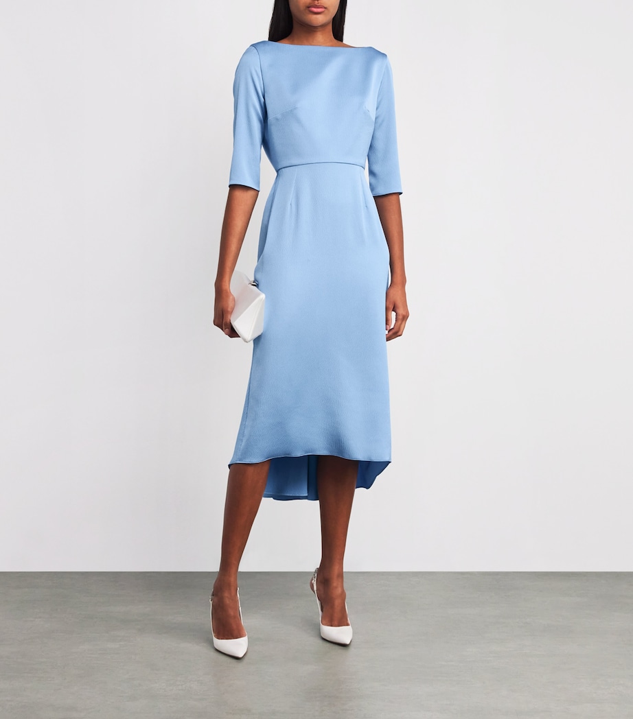 Charmeuse Nyx Midi Dress CEL Image 3