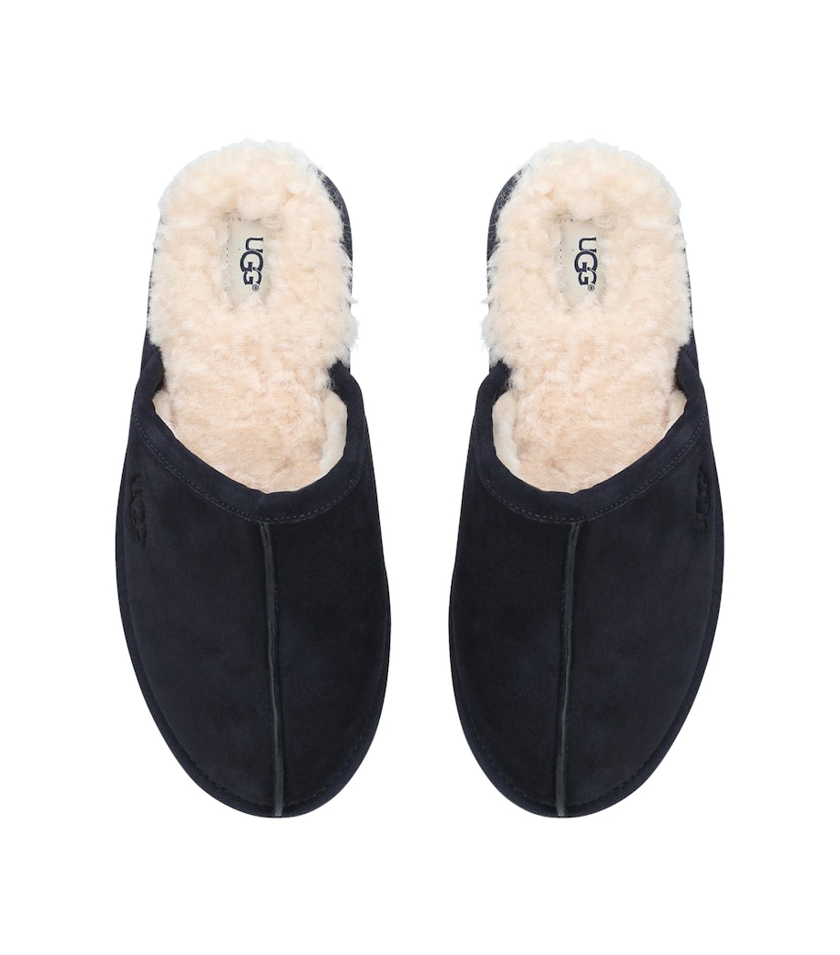 Scuff Suede Slippers NAVY Image 4