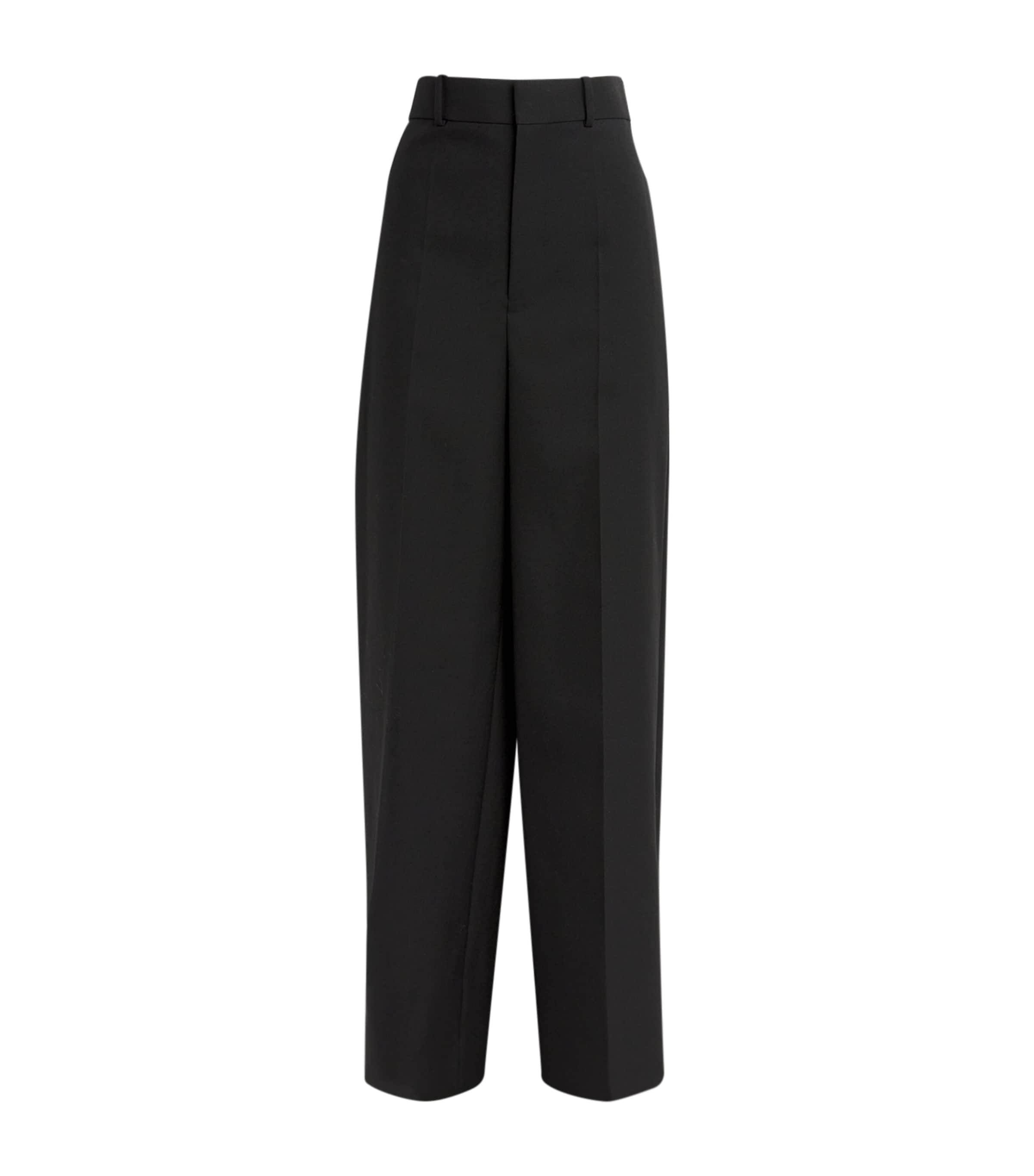 CARVEN WOOL STRAIGHT TROUSERS