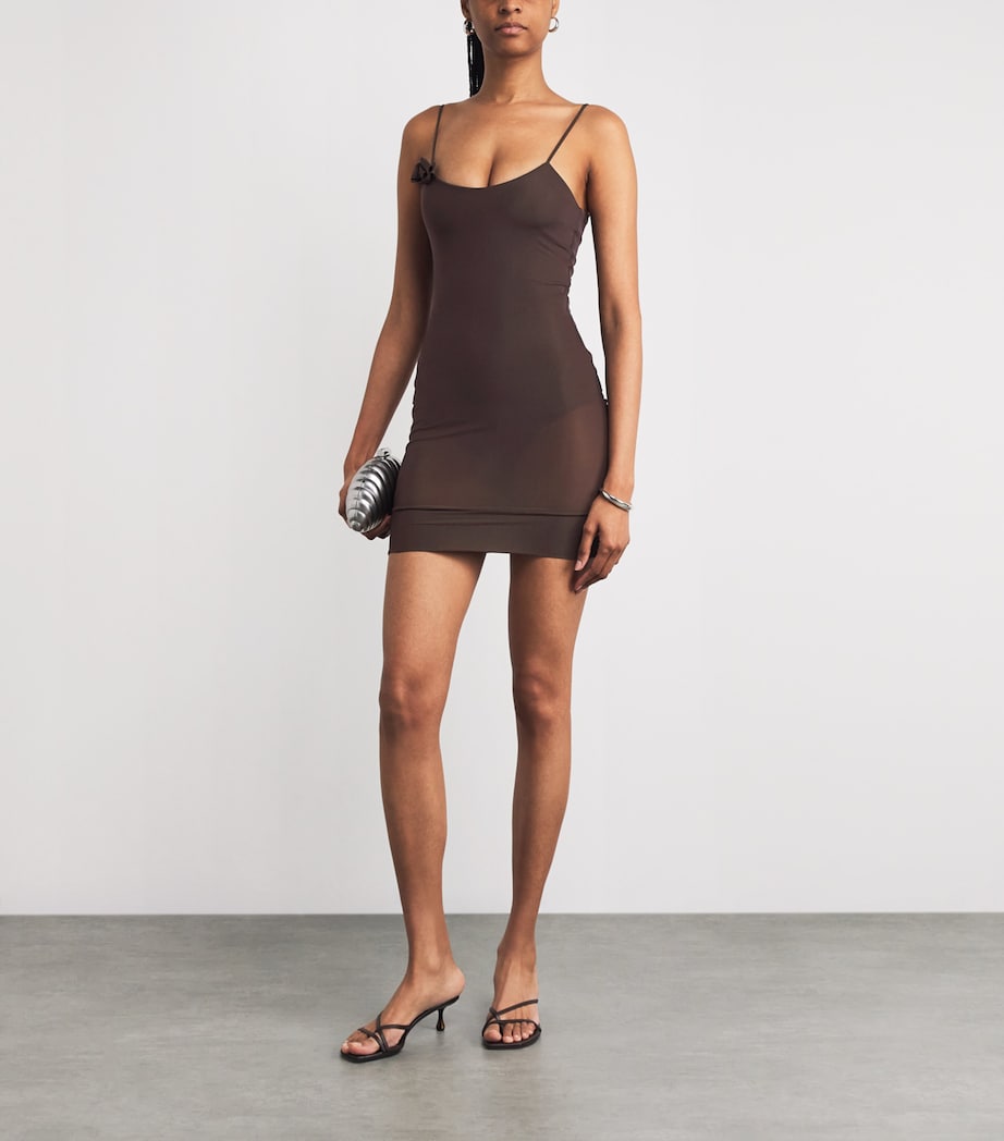 Maygel Coronel Womens Jacinto Mini Dress Wood Image 2