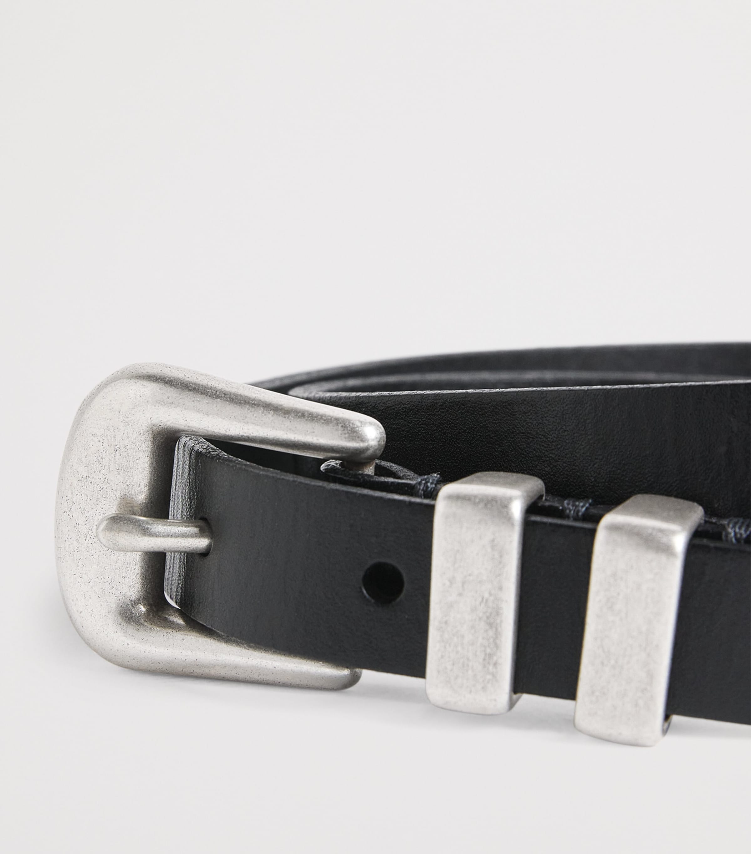 Polo Ralph Lauren Leather Western Belt Black Image 5