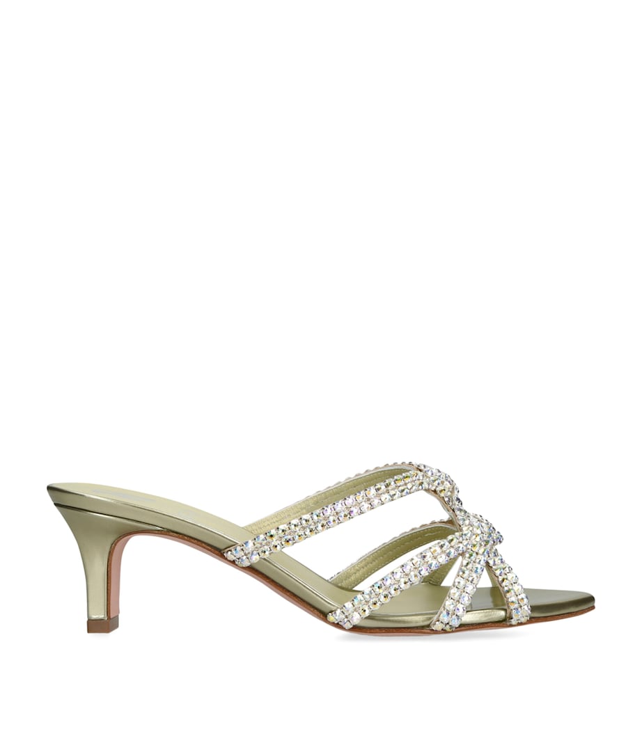 Leather Embellished Montpellier Mules 50 - Image 1