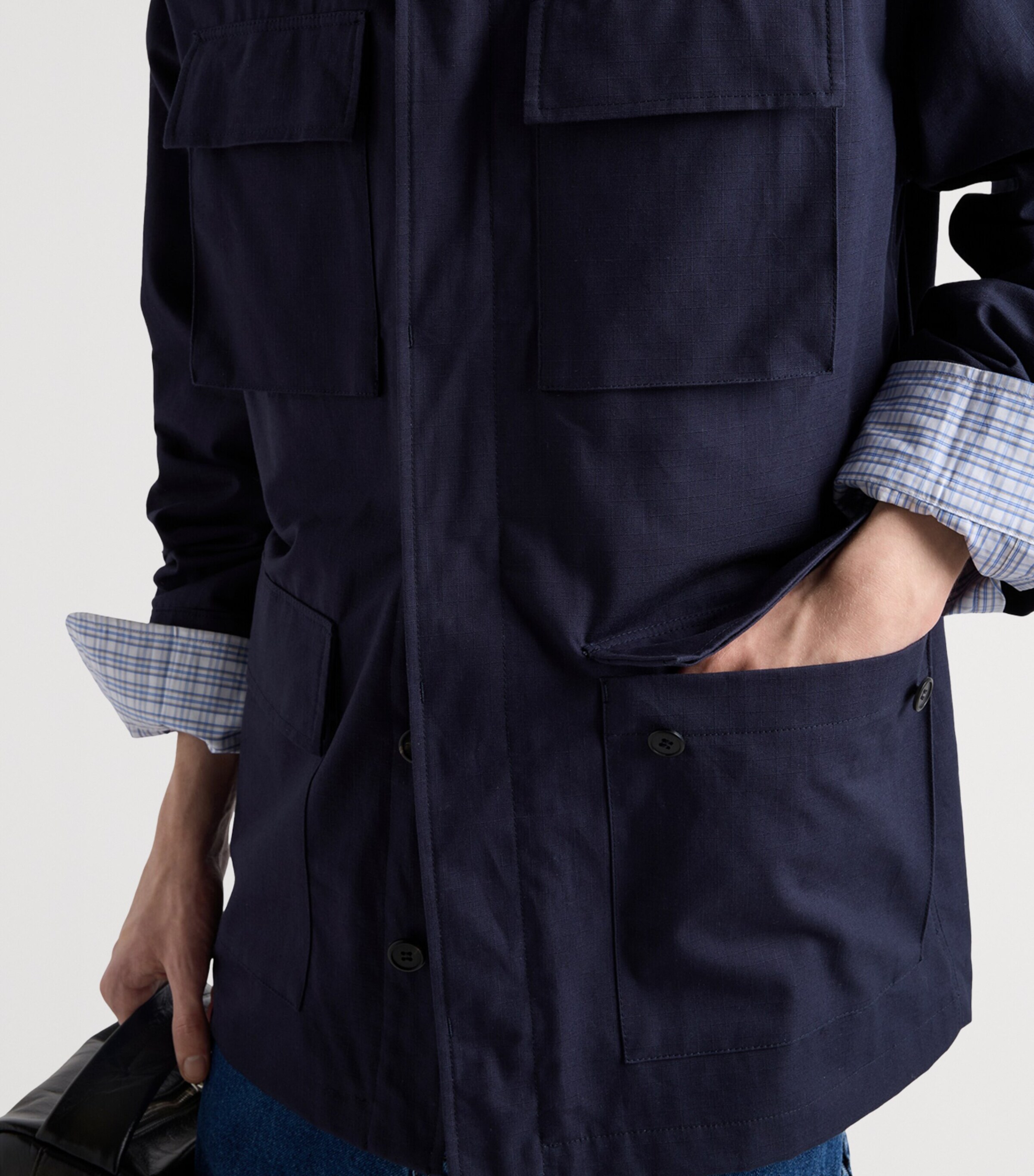 Prada Mens Cotton Safari Jacket Image 4
