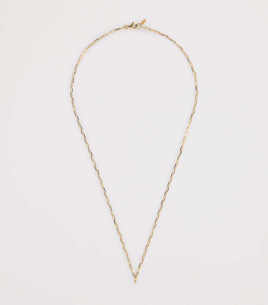 Yellow Gold and Diamond Danaé Necklace YELLOW GOLD Image 3