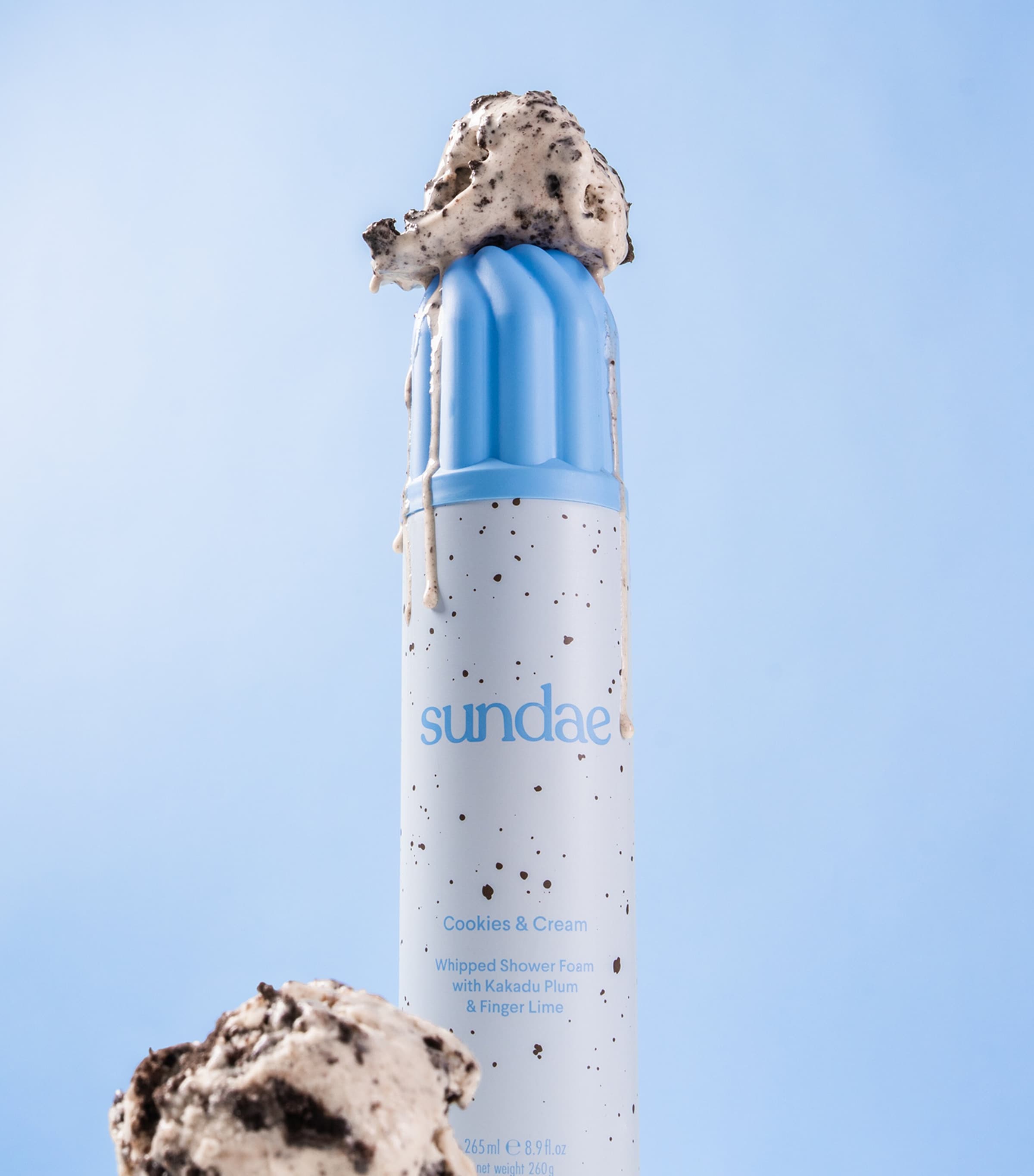 Sundae Body Cookies & Cream Whipped Shower Foam (265ml) Image 9