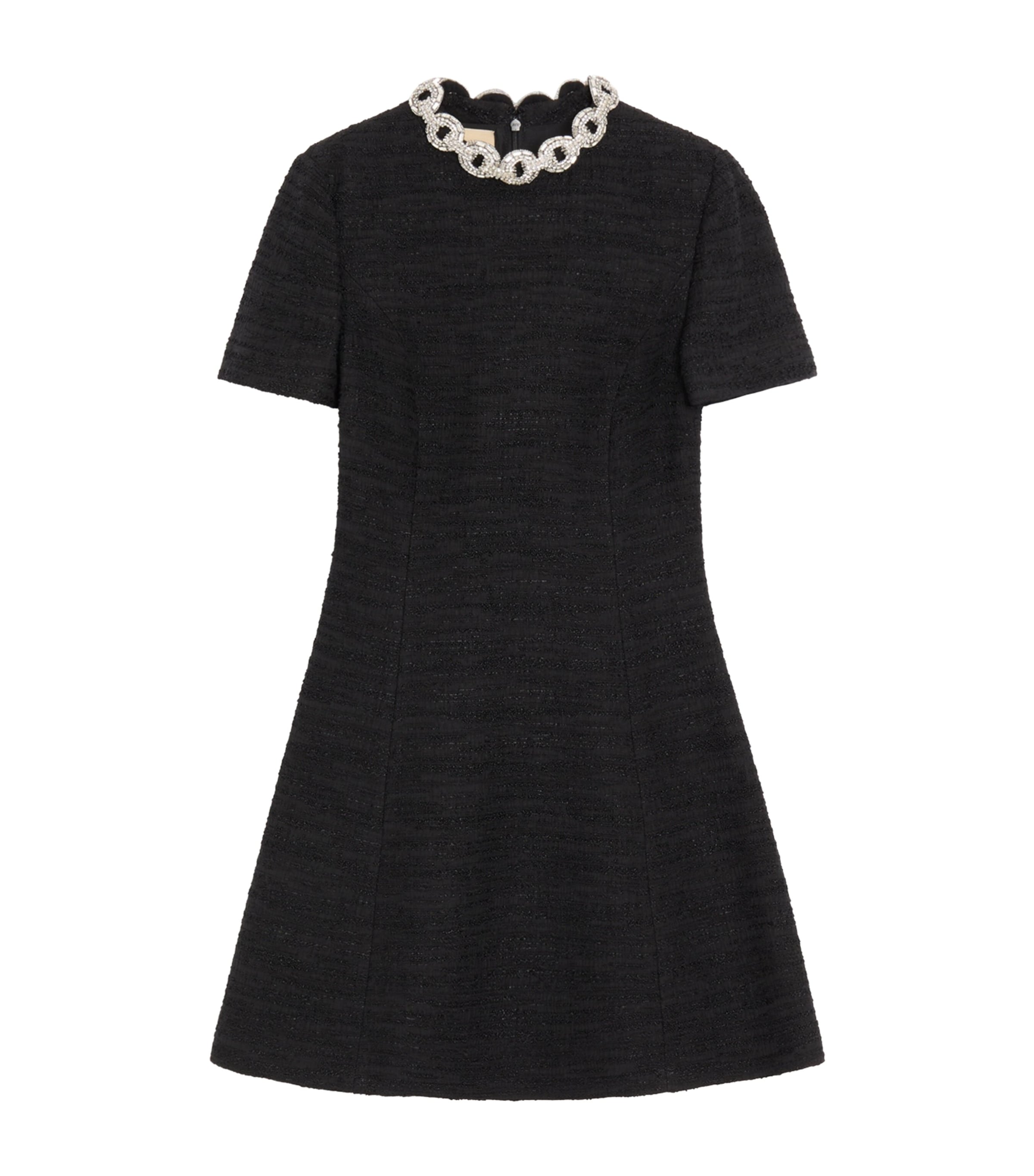 Valentino Womens Embellished Mini Dress Nud Image 1