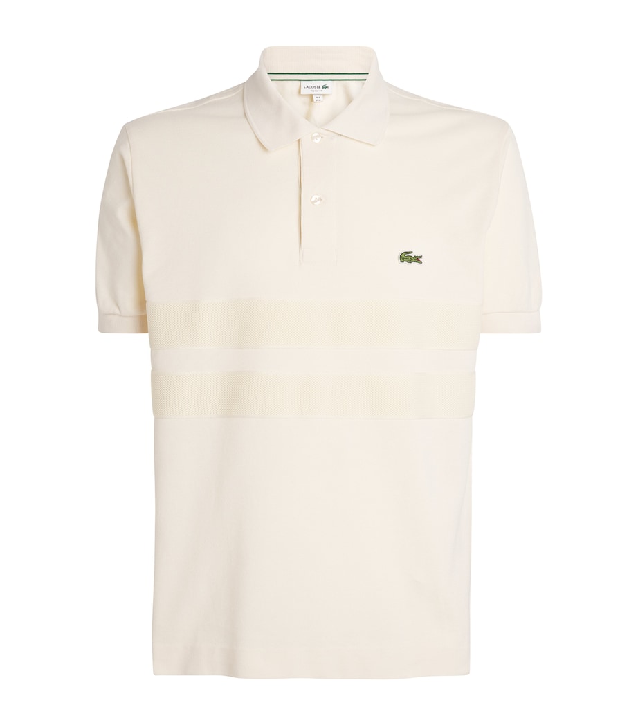 Cotton Heritage Mesh Polo Shirt LAPLAND Image 1
