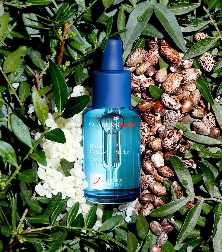 ClarinsMen Shave and Beard Oil (30ml) NO COLOUR Image 5
