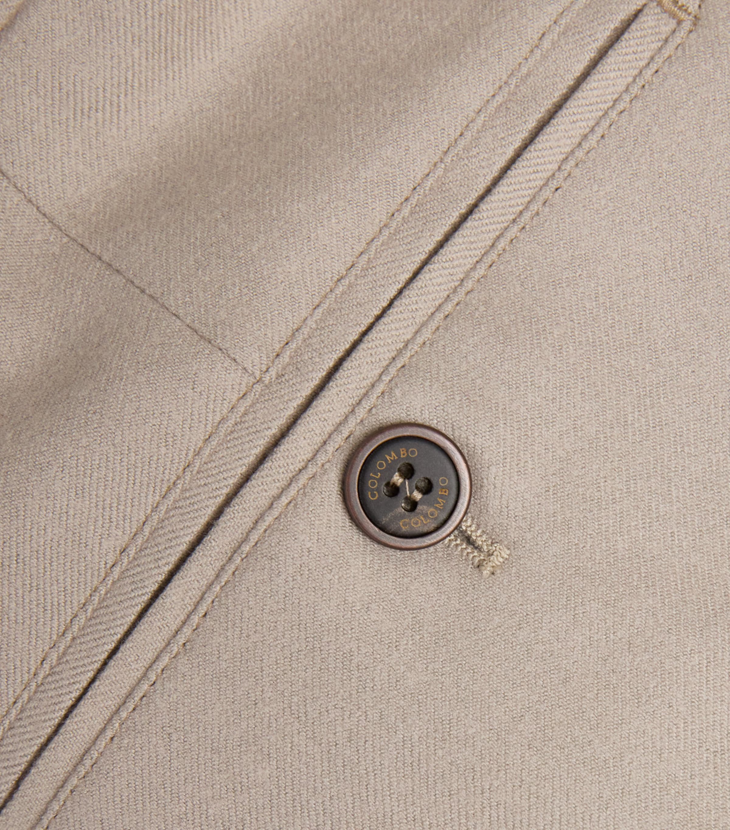 Colombo Mens Kid Wool 12.8 Louis Chinos Light Beige Image 6