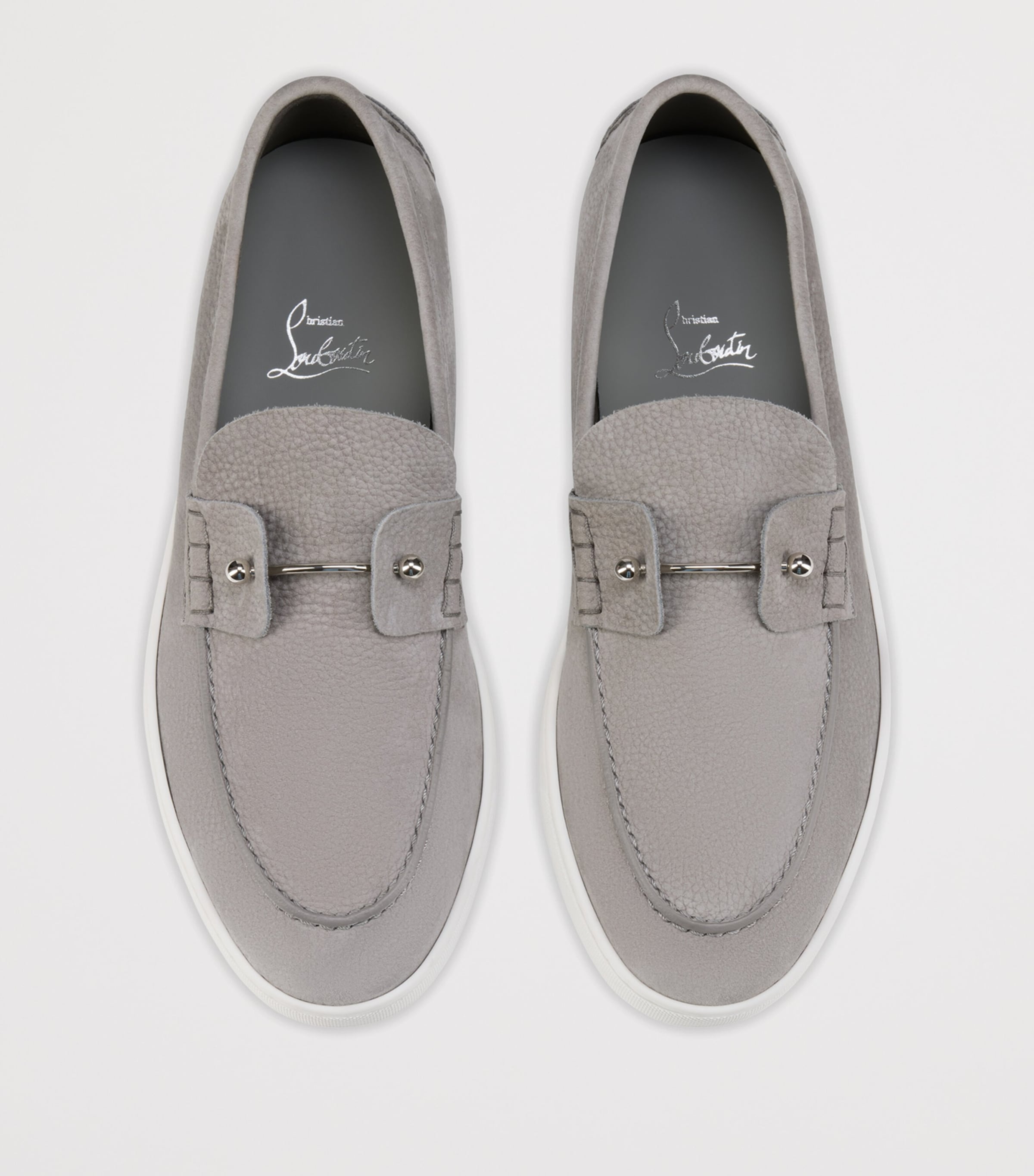 Christian Louboutin Chambeliboat Leather Boat Shoes Image 4